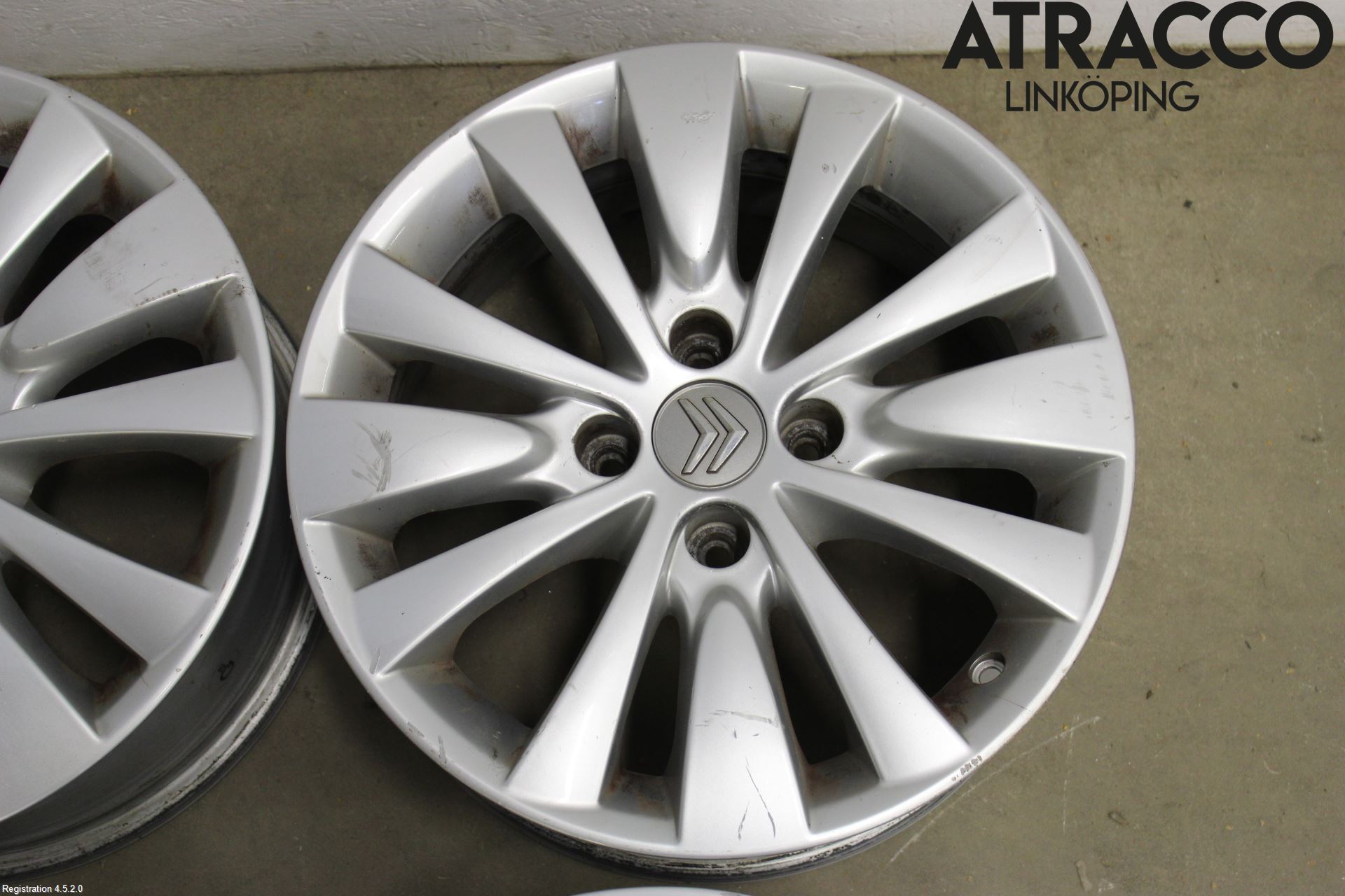 Citroen C4 GRAND PICASSO 07-13 Fälgsats Aluminium