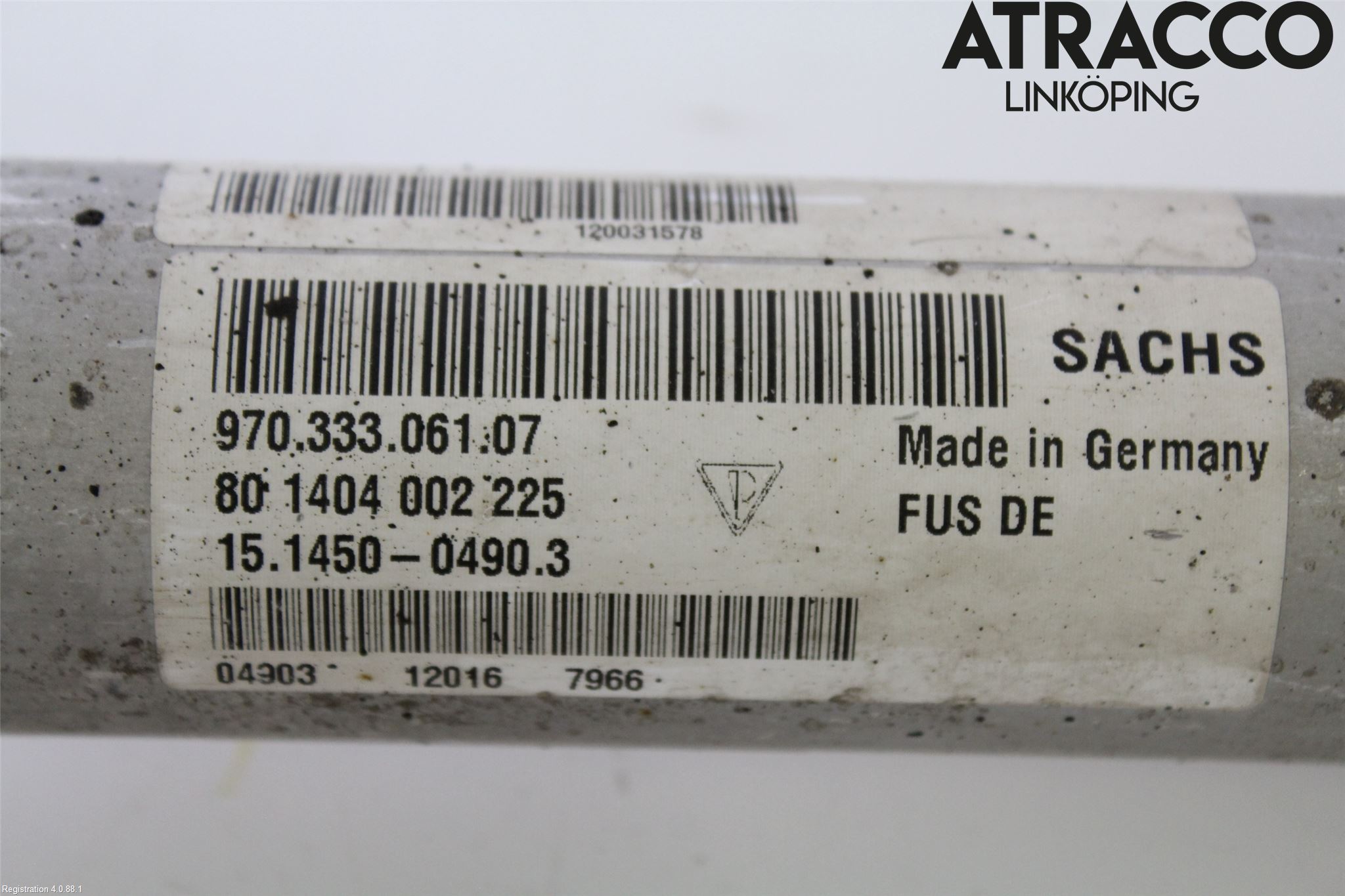 Porsche PANAMERA 09- Stötdämpare Bak