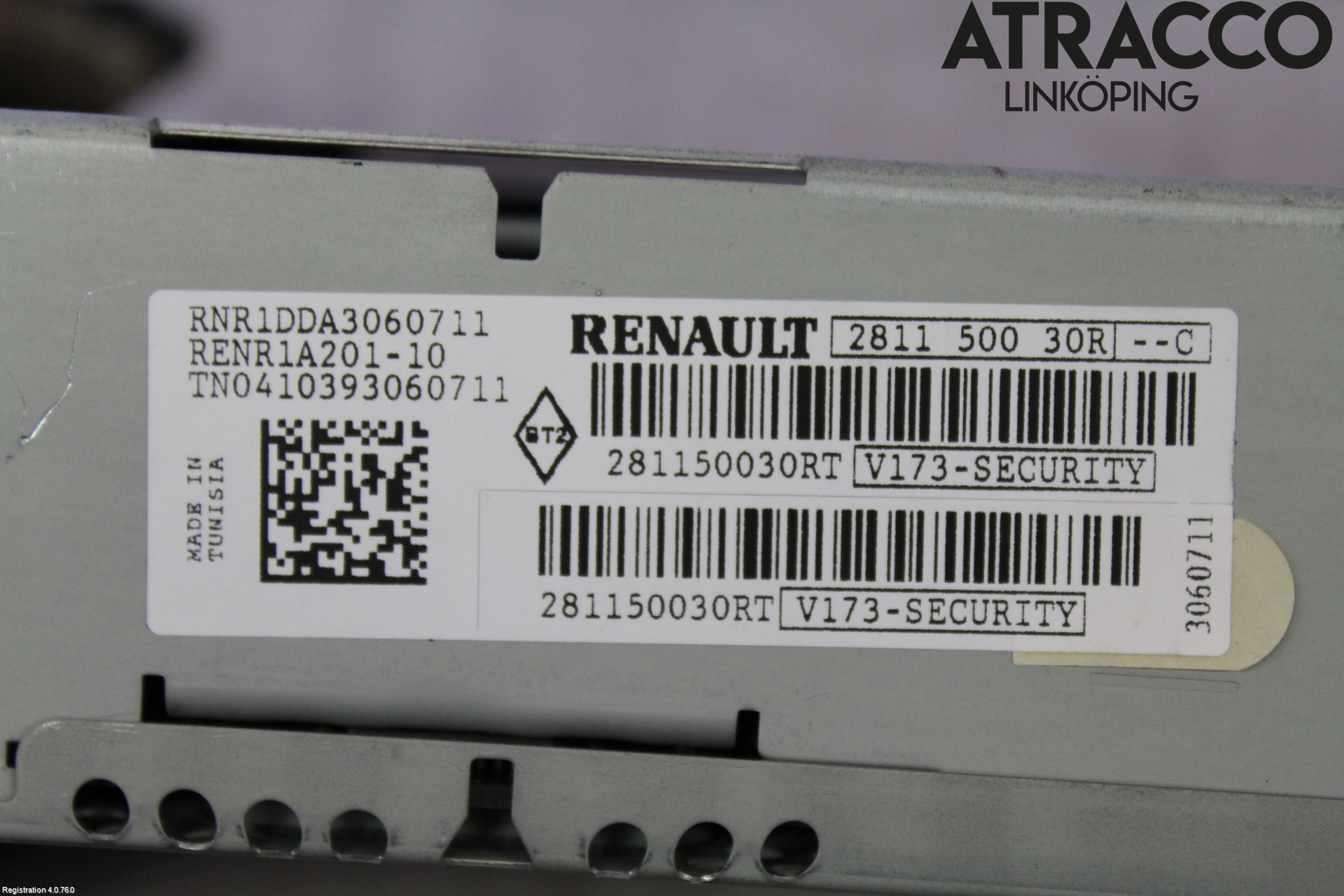 Renault MEGANE III 09-15 Cd Radio - Multimediapanel