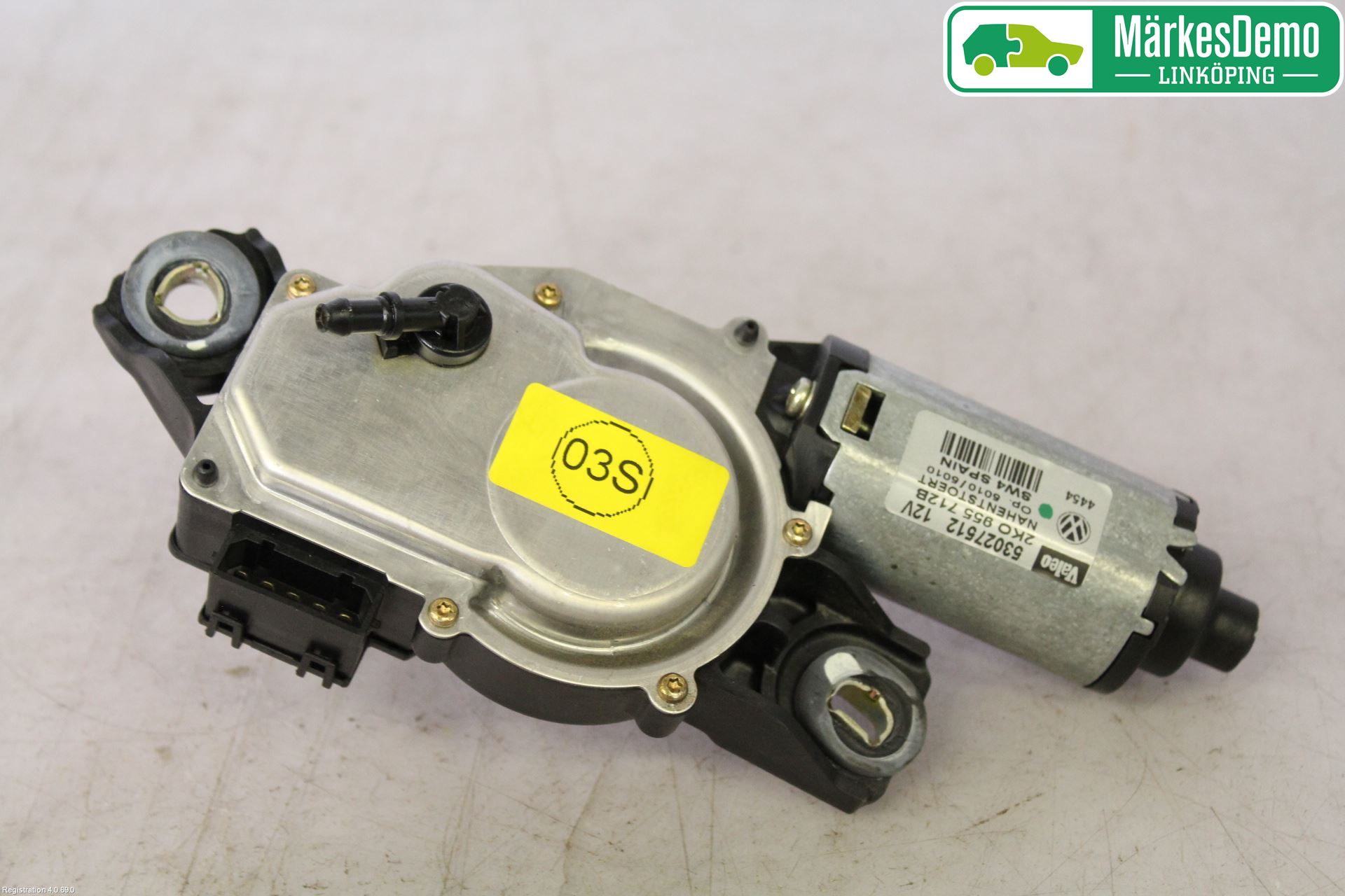Volkswagen VW CADDY      04-10 Torkarmotor Baklucka