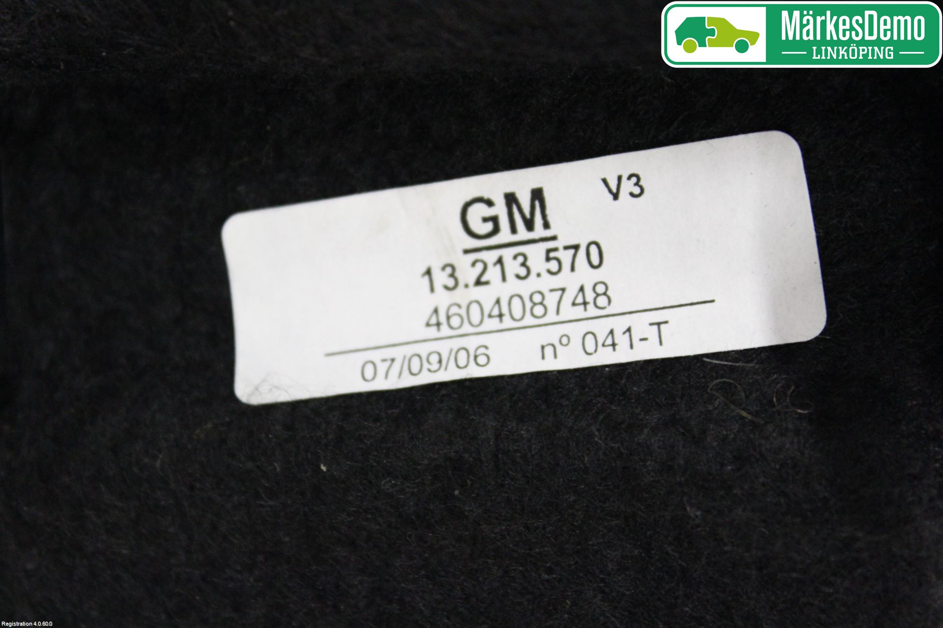 Opel MERIVA A   03-10 Insynskydd