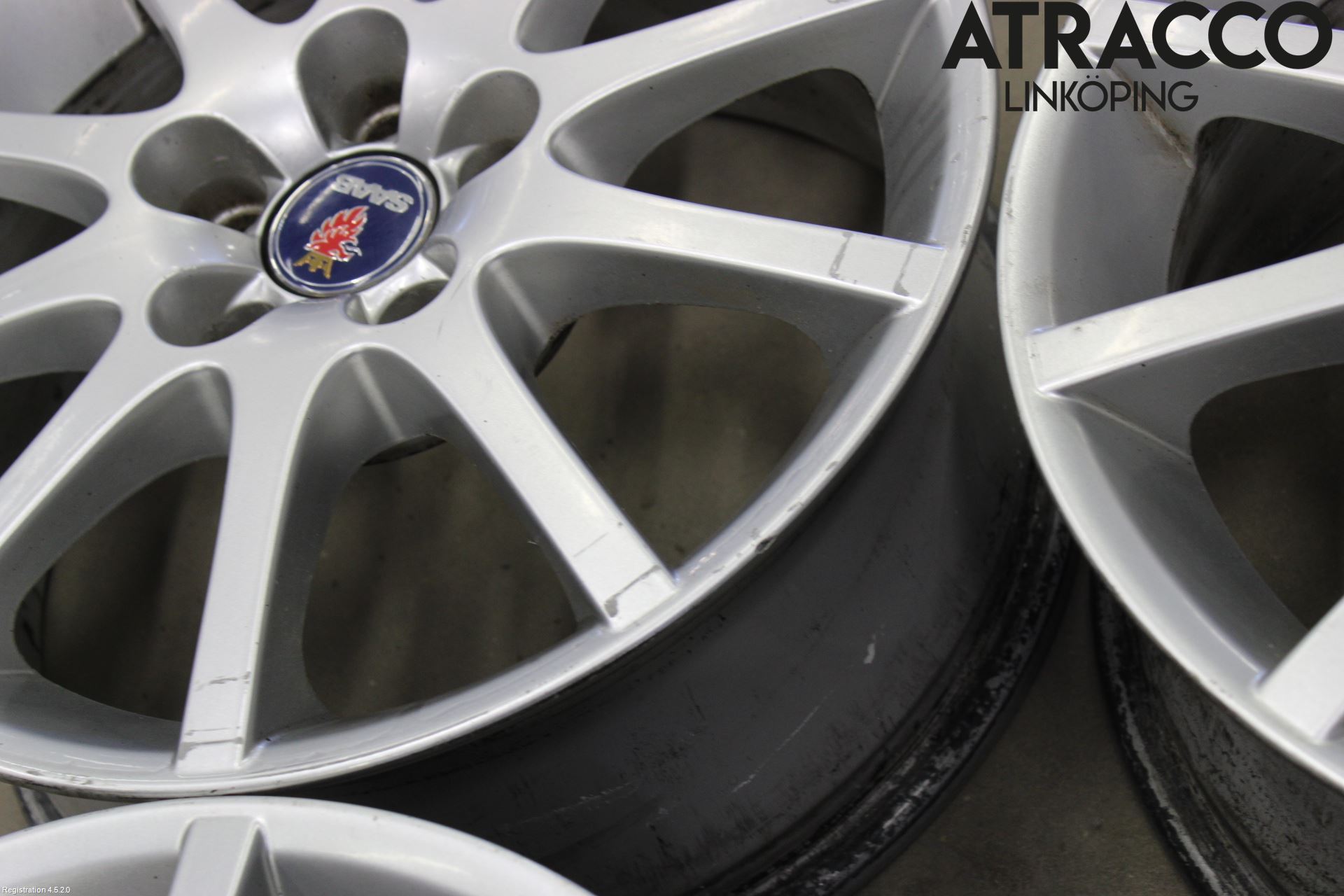 Saab 9-3 VER 2 Fälgsats Aluminium