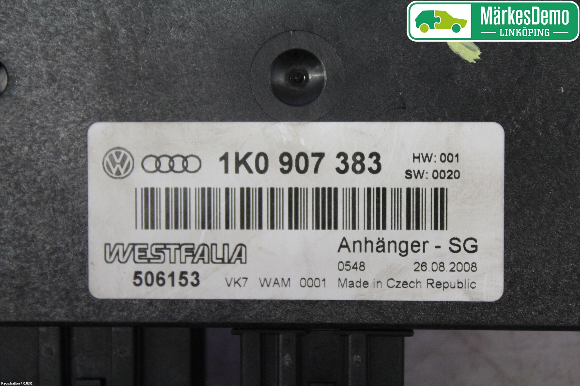 Seat LEON 06-12 Styrenhet Dragkrok