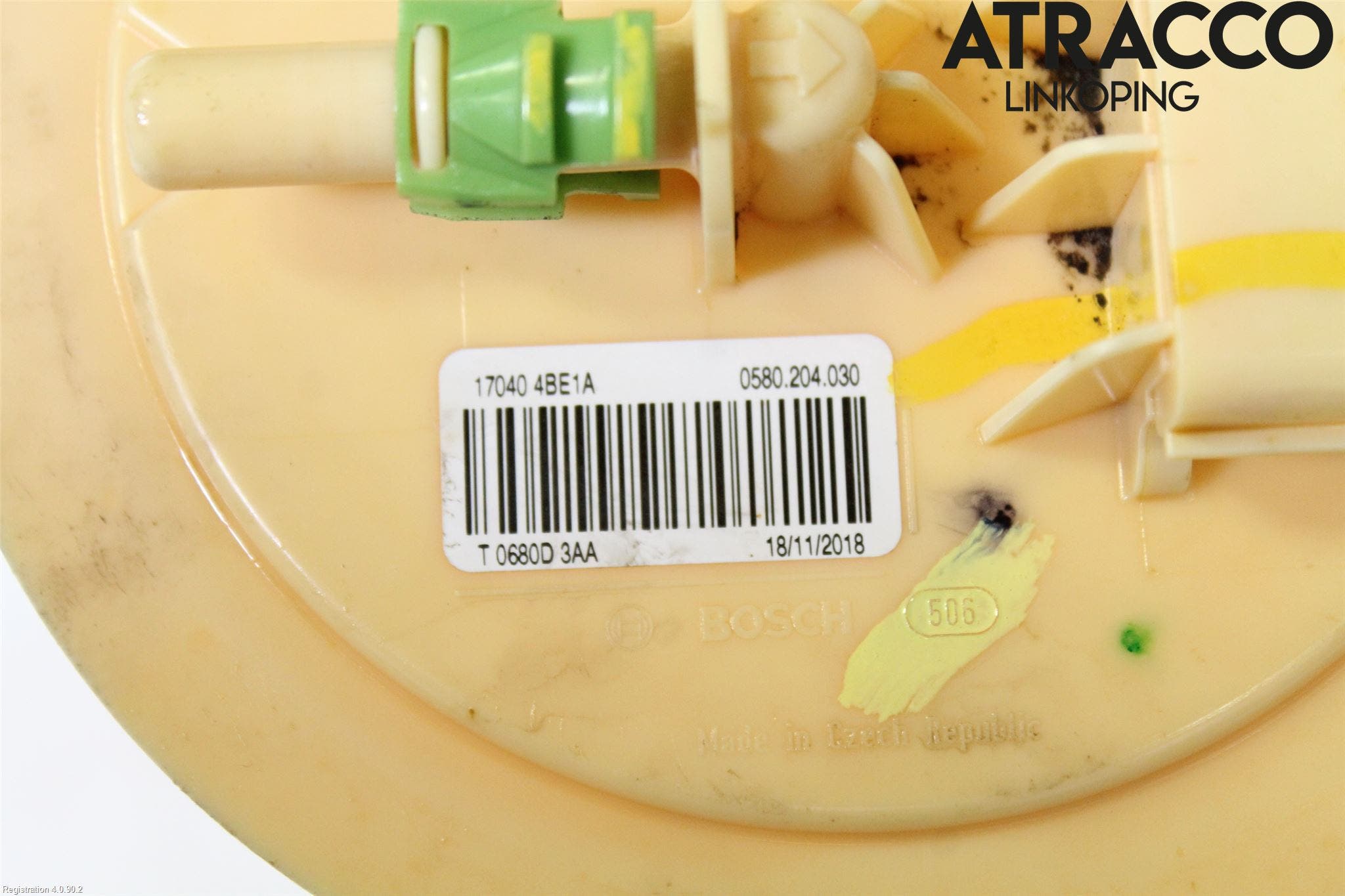 Renault KOLEOS II 17- Bränslepump El