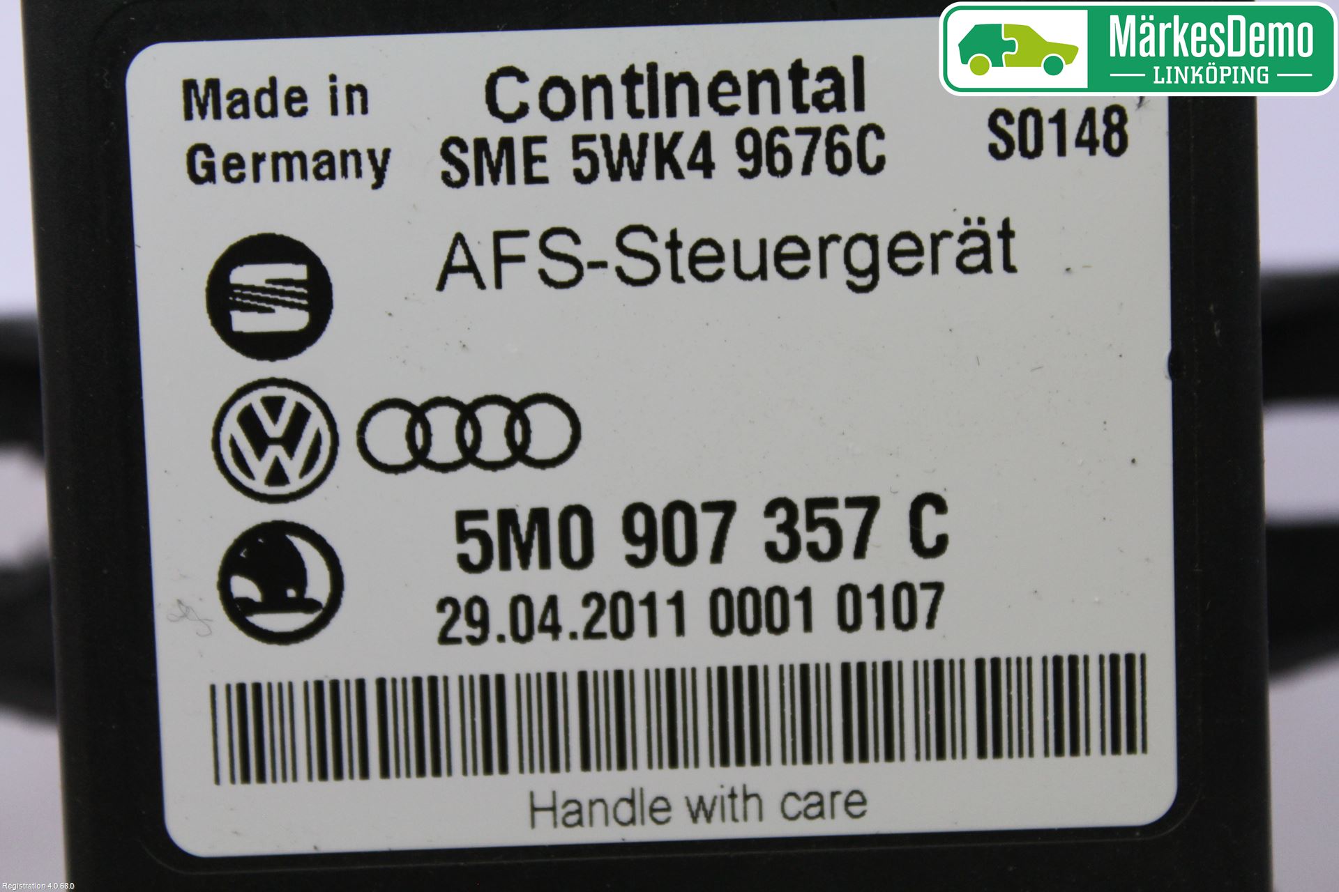 Volkswagen VW GOLF VI 09-13 Styrenhet Strålkastare