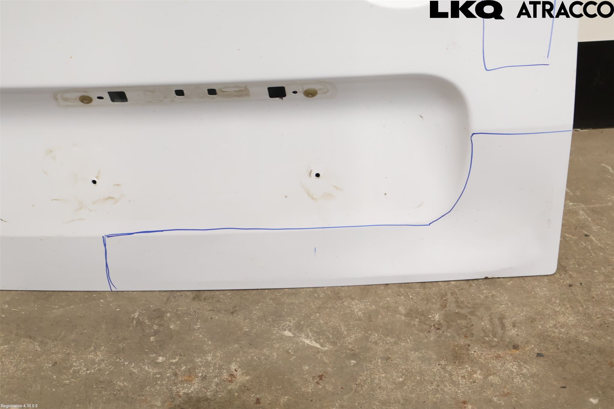 Renault KANGOO II 15-21 Dörruta Bak Van-Skåp Vä