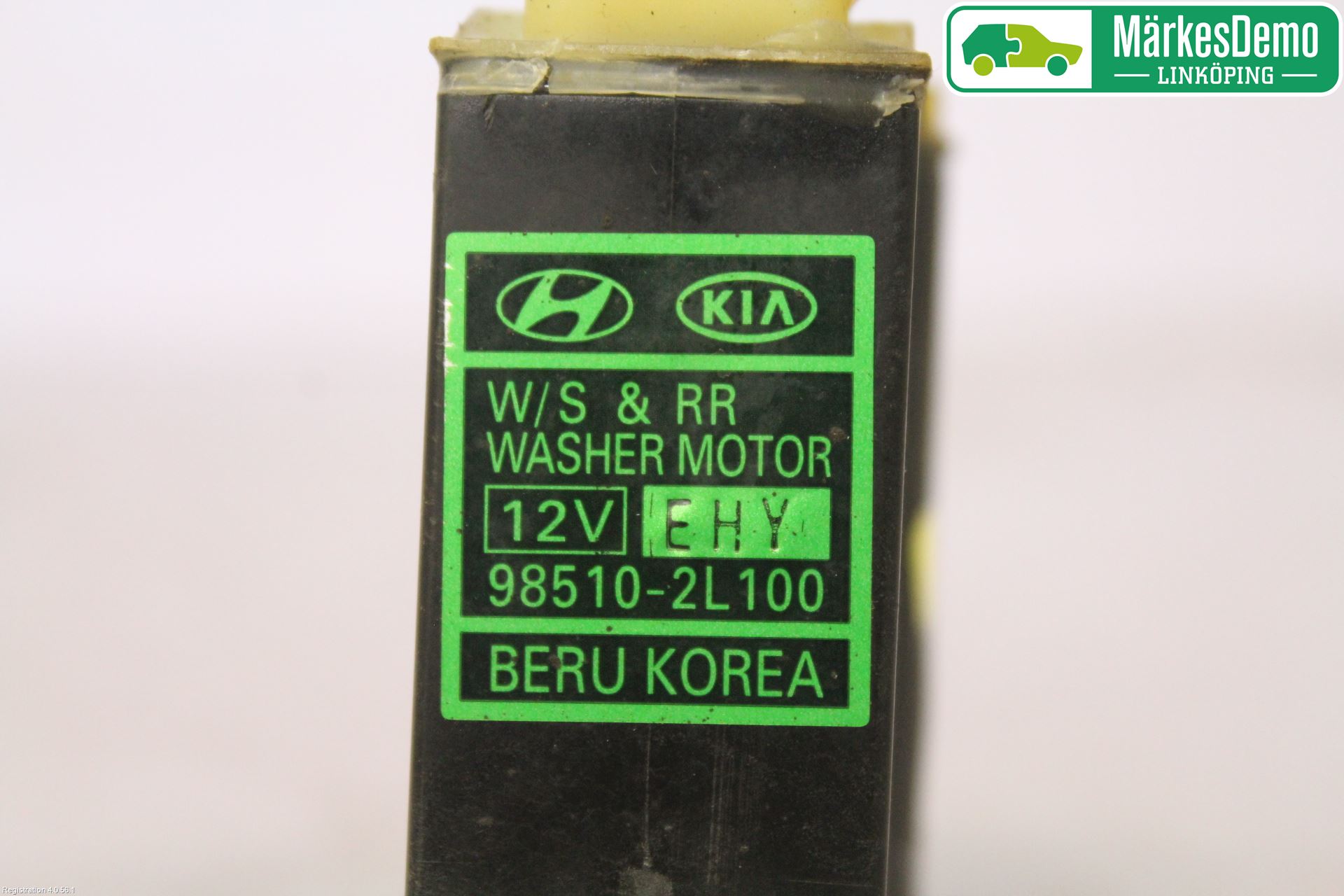 Hyundai i30 FD 07-12 Spolarpump Vindruta