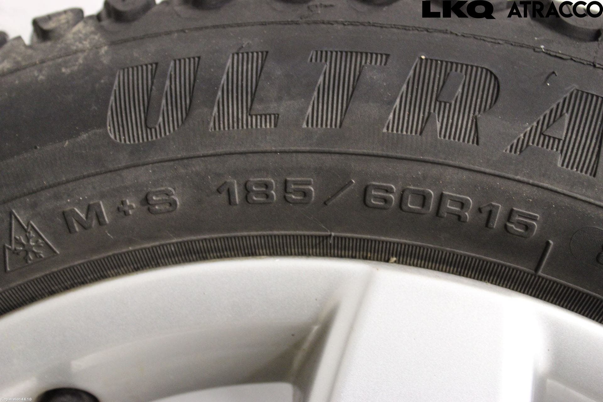 Audi A1/S1 11-18 Vinterdäck Alumfälg 4St