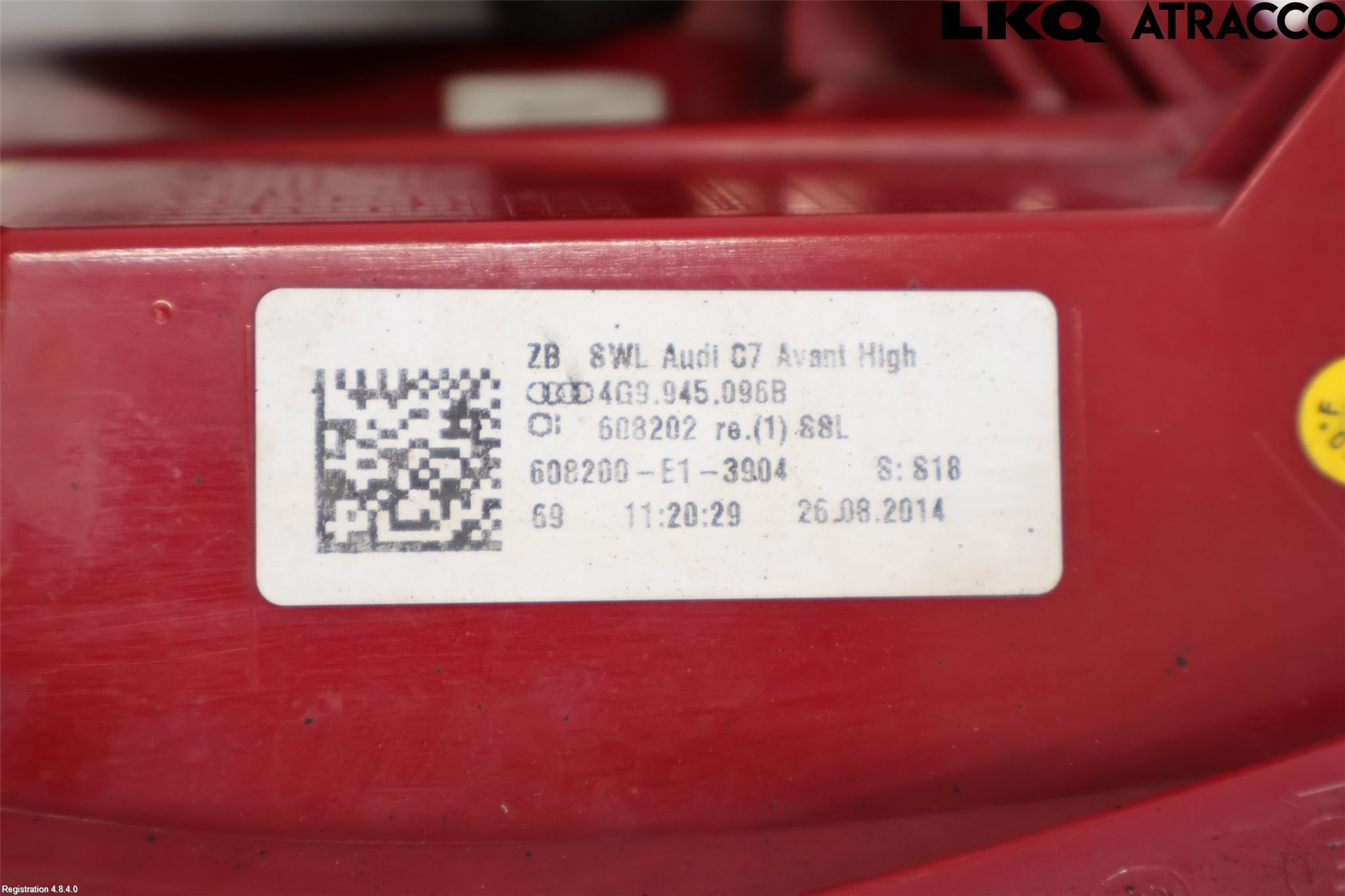 Audi A6/S6 4G 11-18 Bakljus Höger