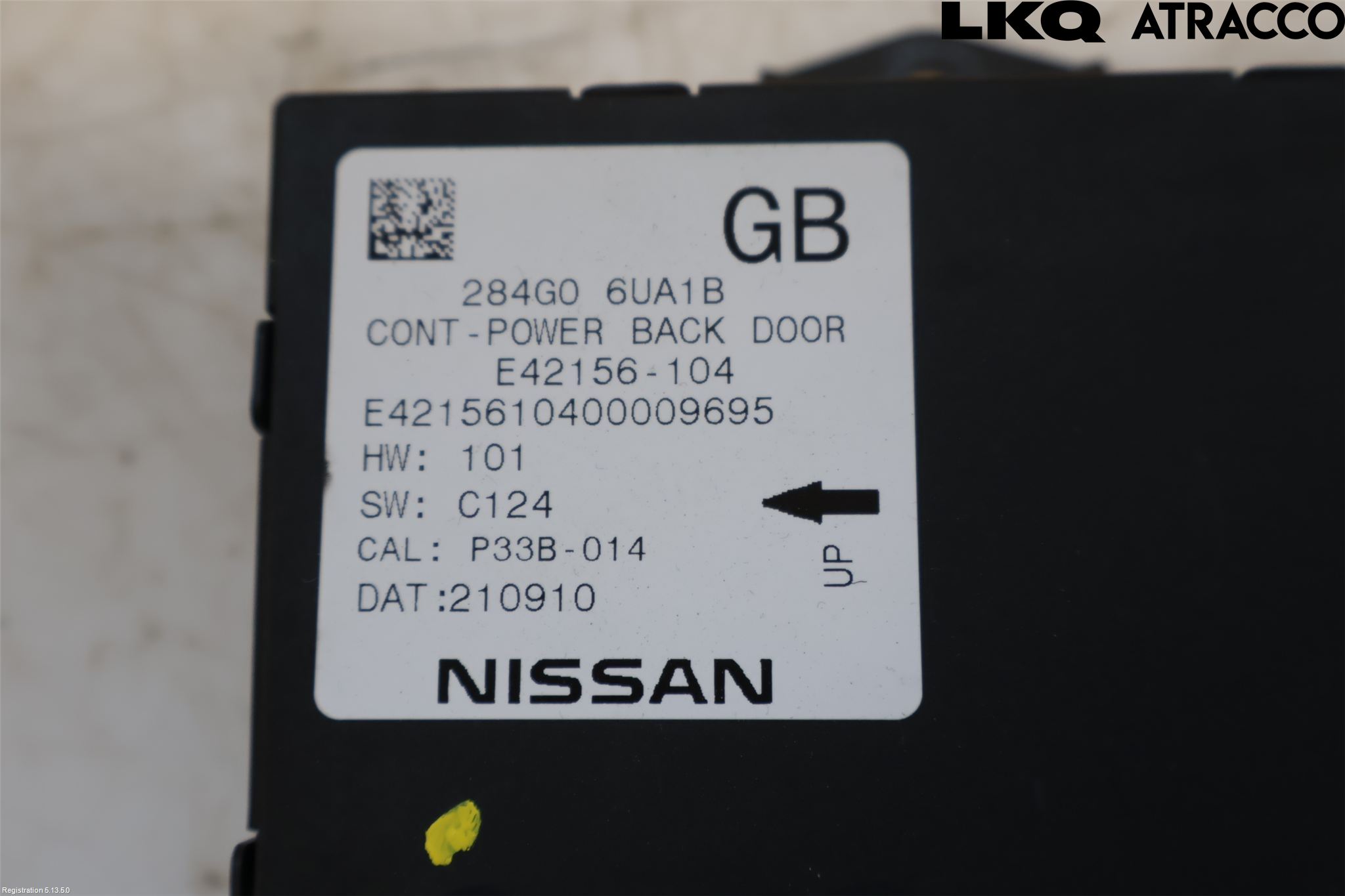 Nissan QASHQAI 21- Styrenhet Baklucka