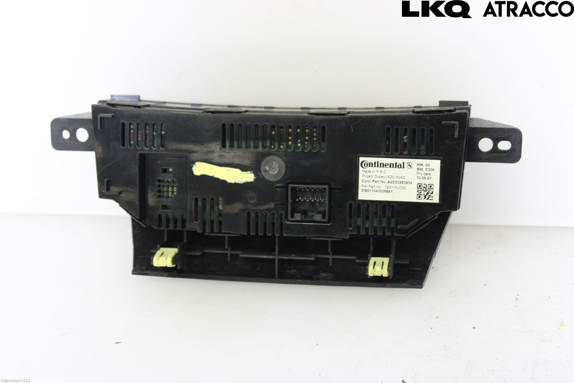 Subaru OUTBACK 10-15 Ac Styrenhet Ac Manöveren