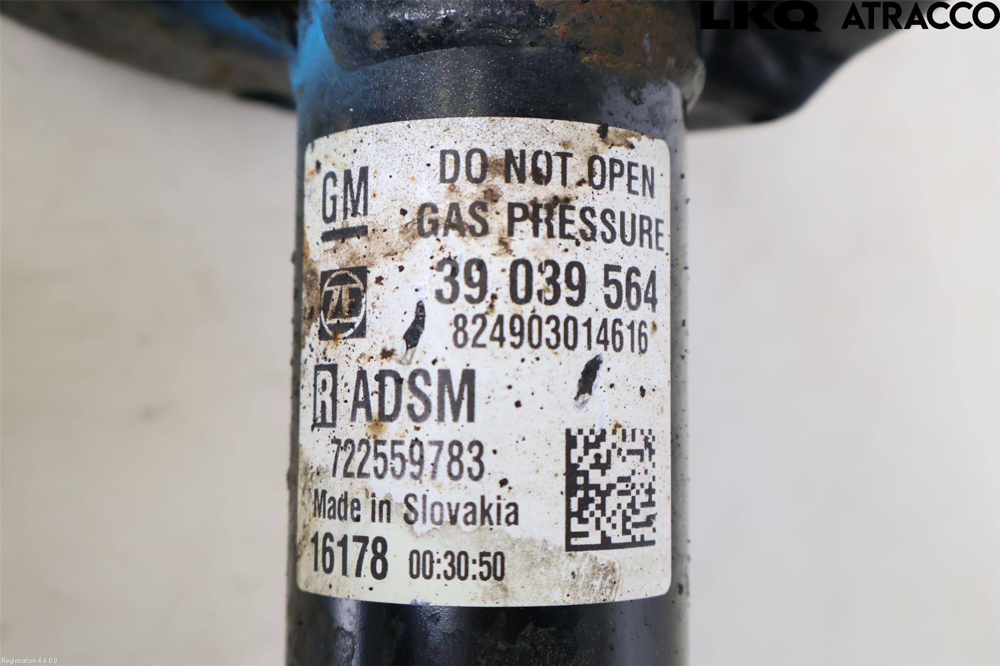 Opel ASTRA K 16-22 Fjäderben Fram Höger