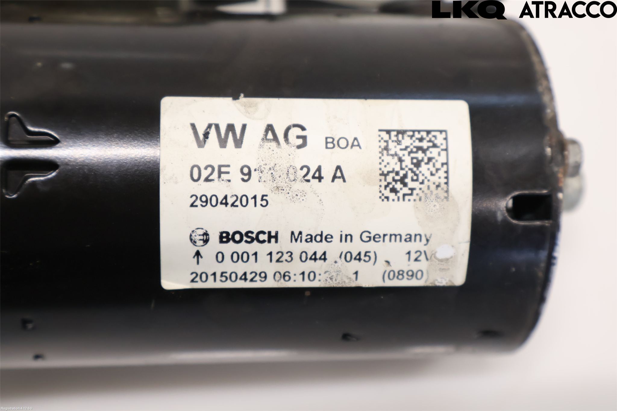 Volkswagen VW CADDY 11-15 Startmotor Diesel