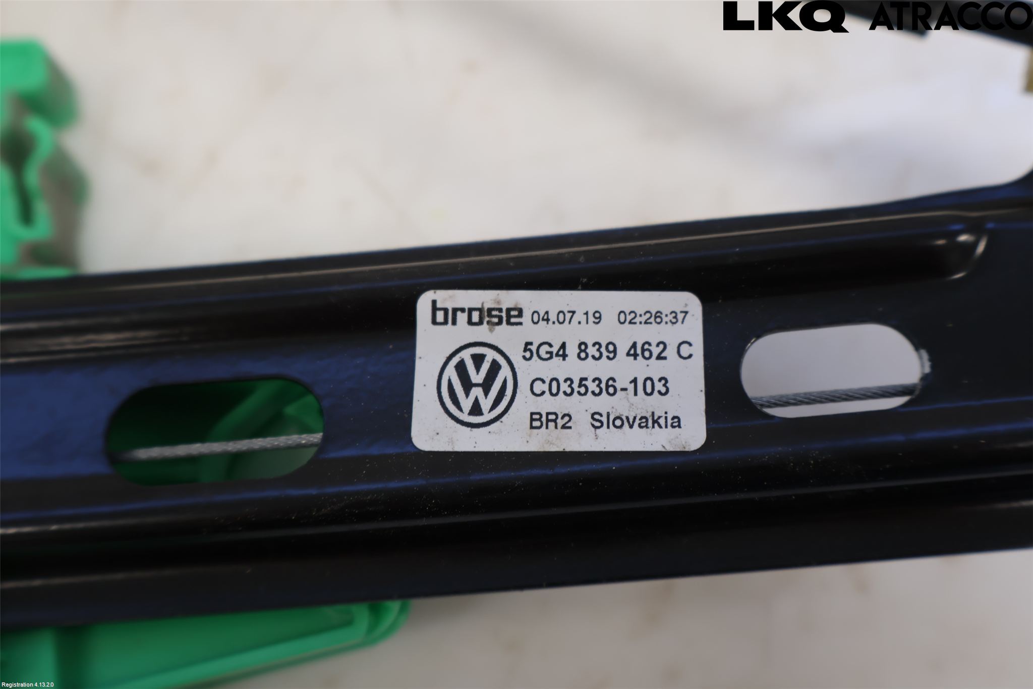 Volkswagen VW GOLF / E-GOLF VII 13-20 Fönsterhissmekanism