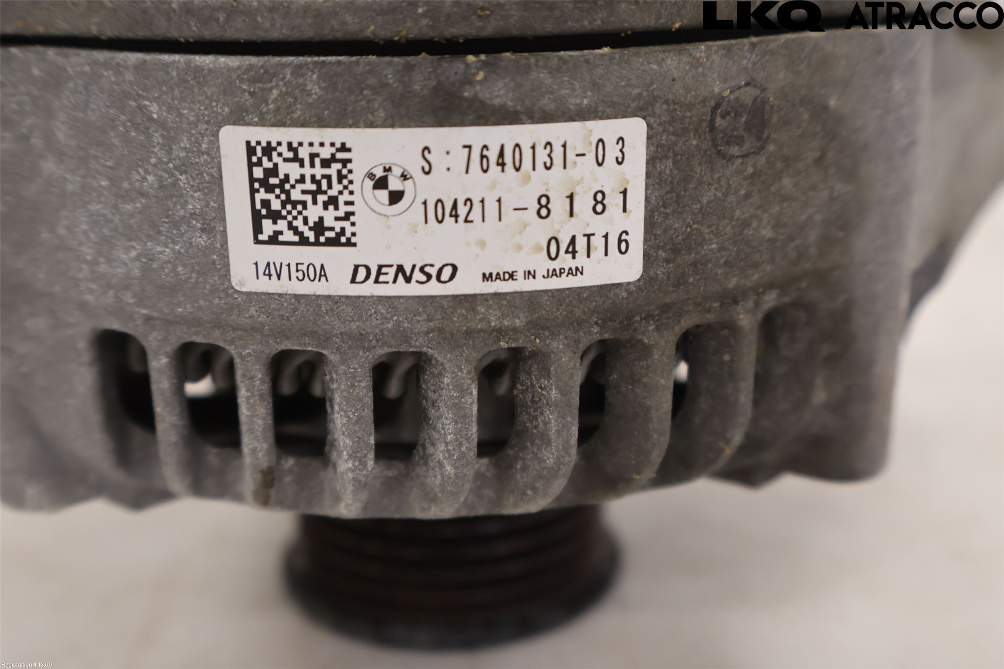 BMW 3 F30/F31/F80 12-19 Generator