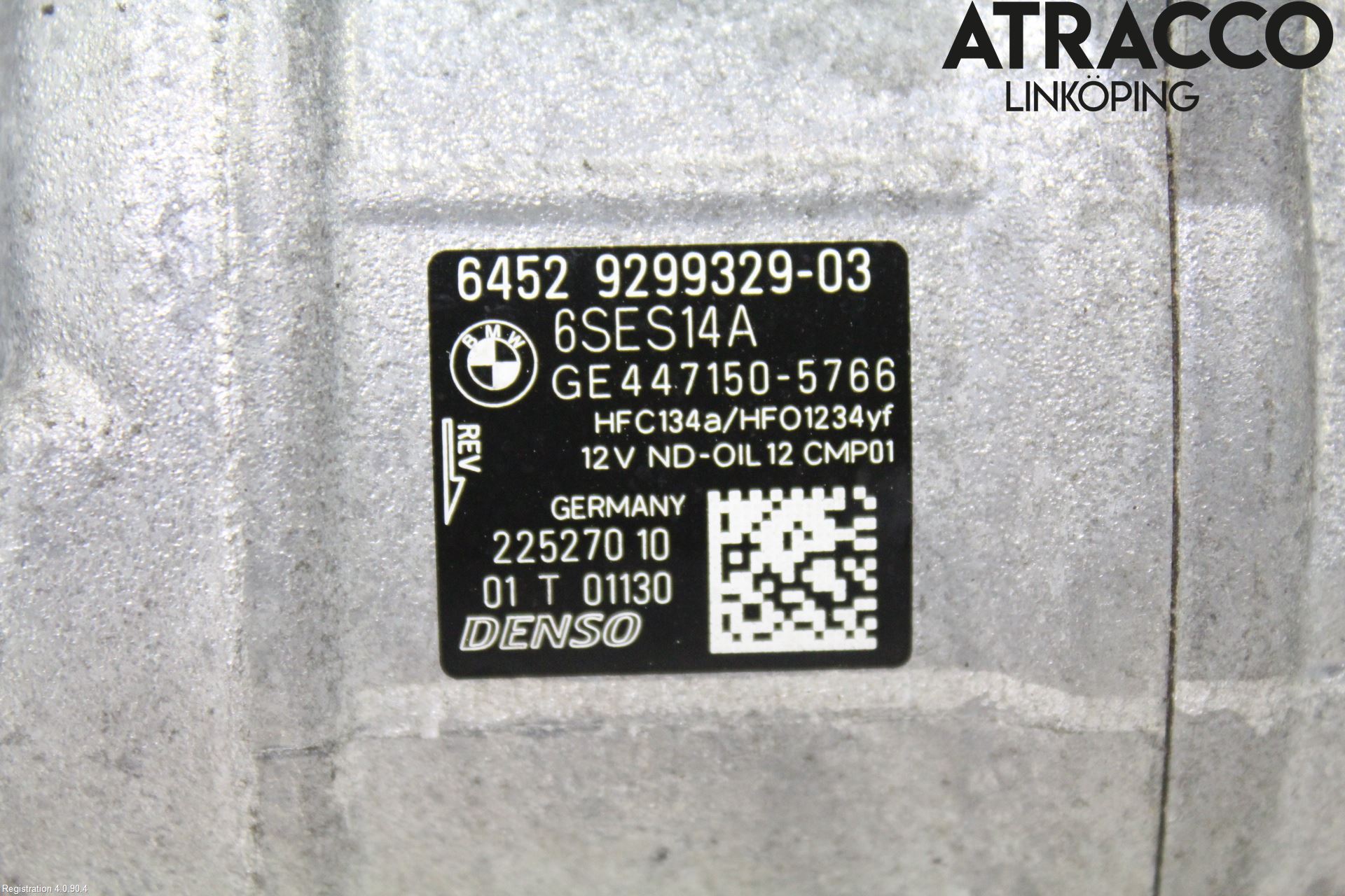 BMW 3 F30/F31/F80 12-19 Ac Kompressor