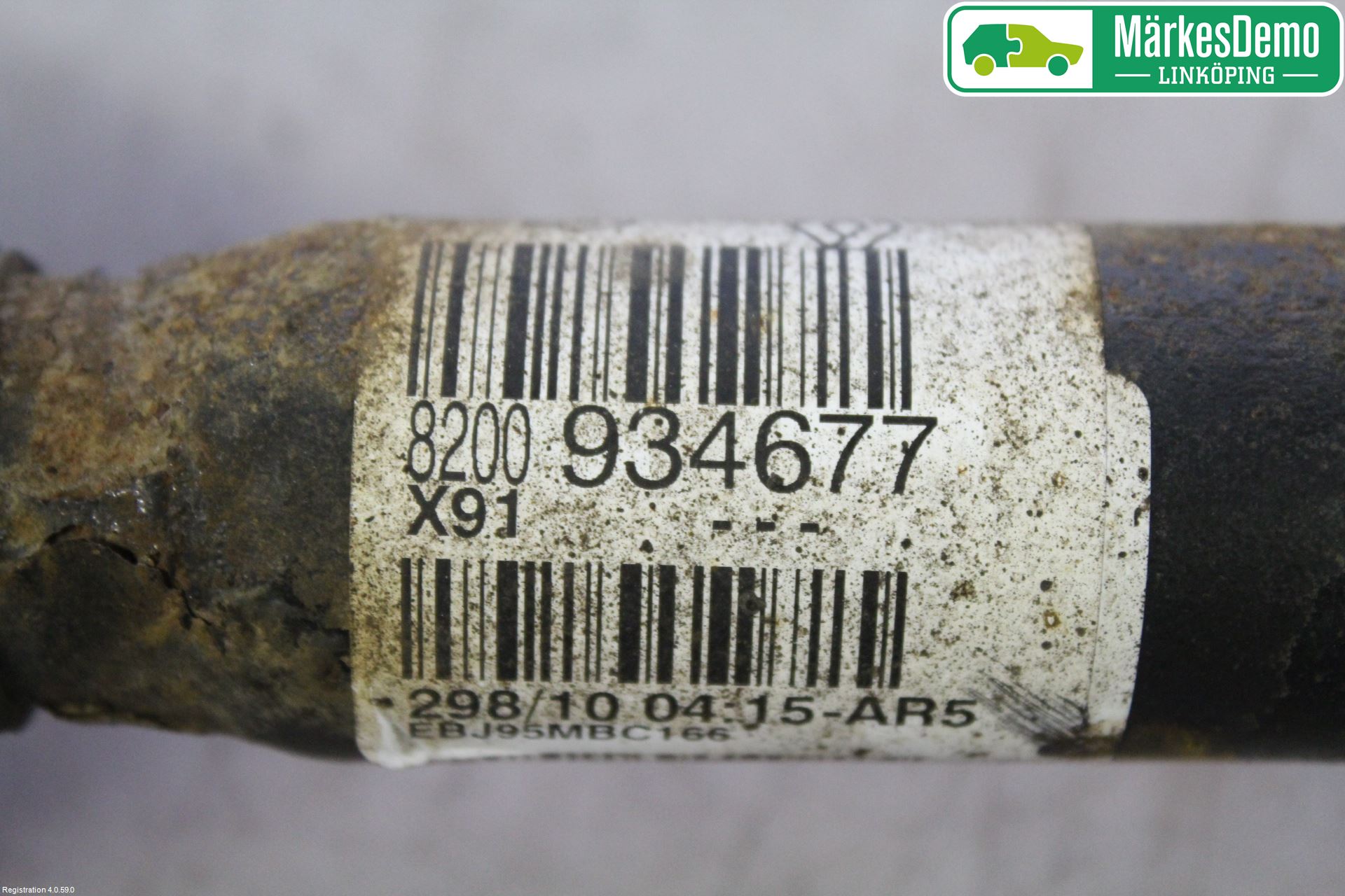 Renault LAGUNA III 11-15 Drivaxel Fram Höger