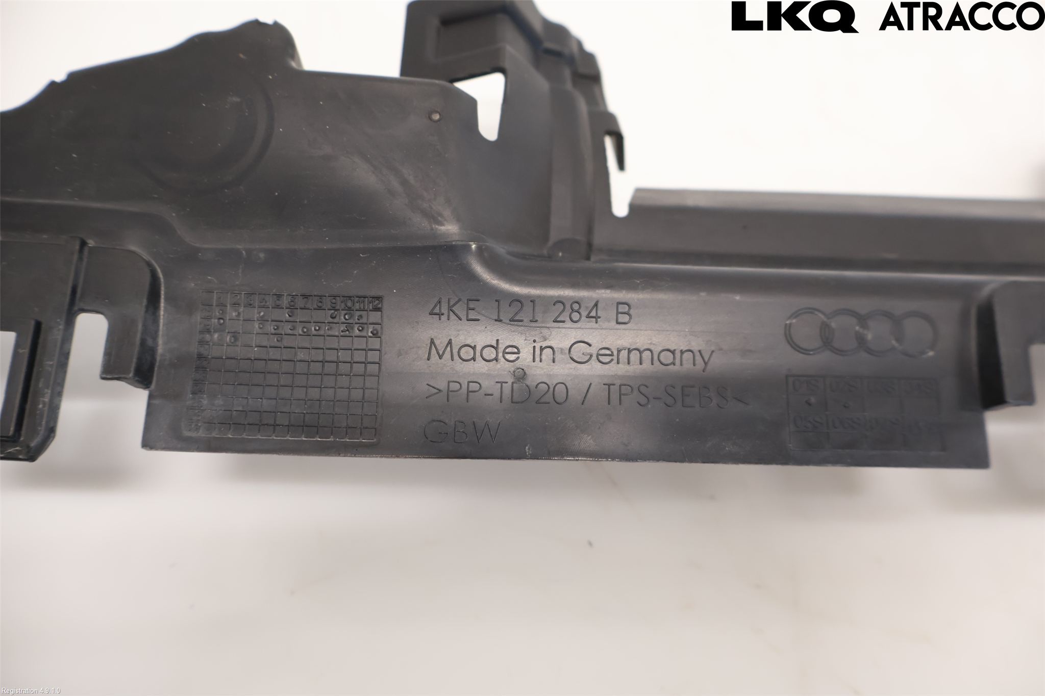 Audi E-TRON, S GE 19- Deflektor Plåt-Plast Kylning