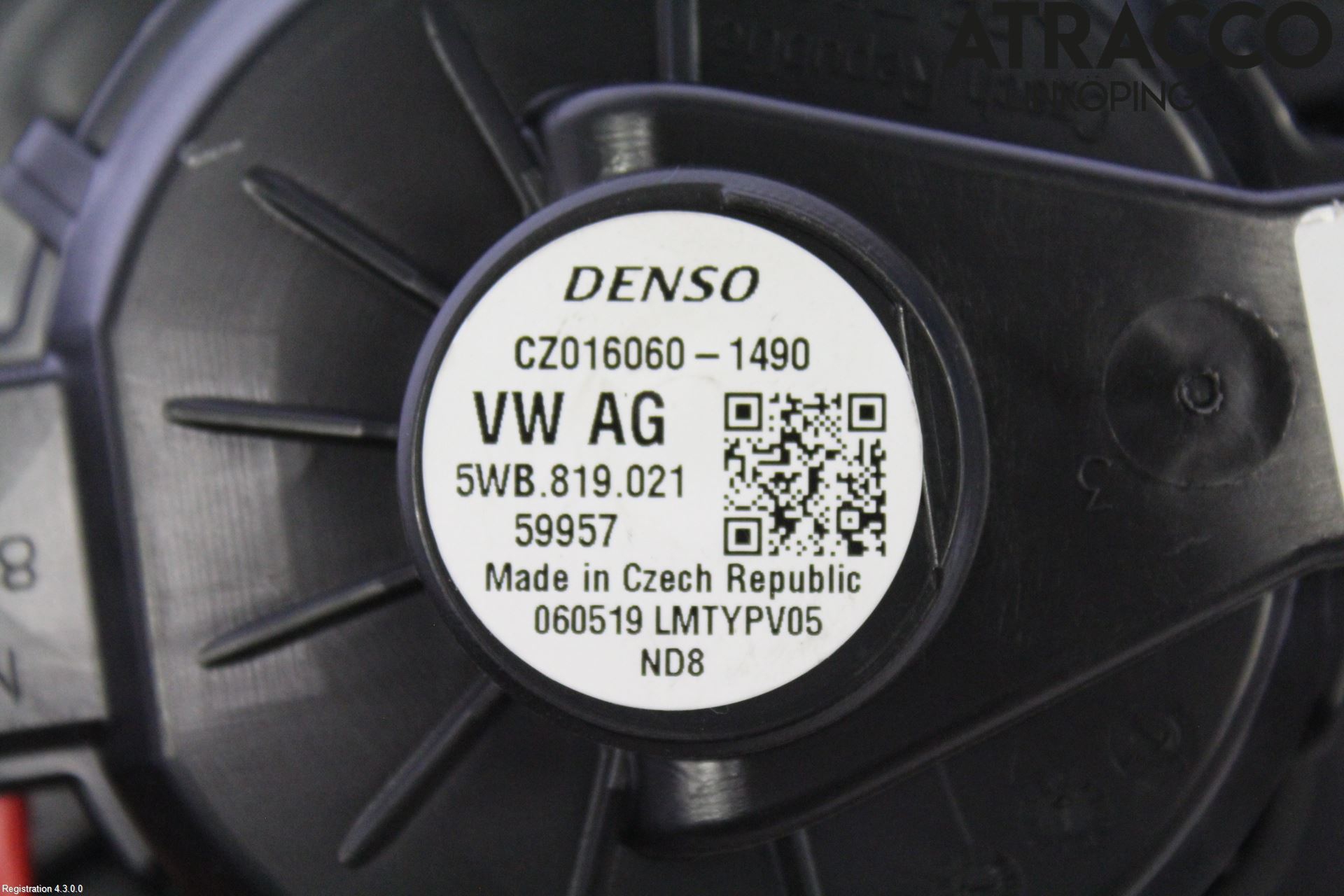 Volkswagen VW PASSAT 15-19 Värmefläkt