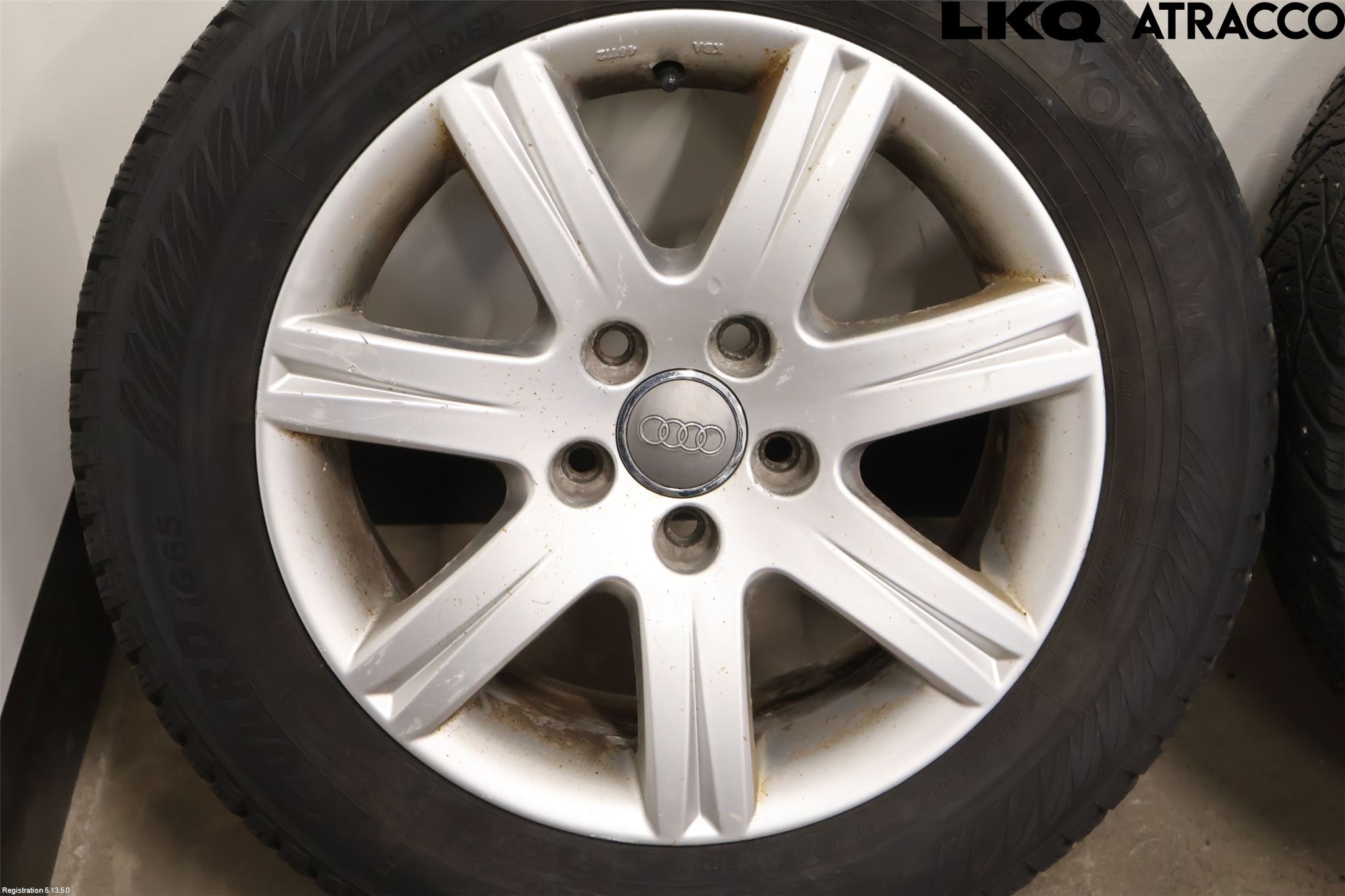Volkswagen VW CADDY 11-15 Vinterdäck Alumfälg 4St