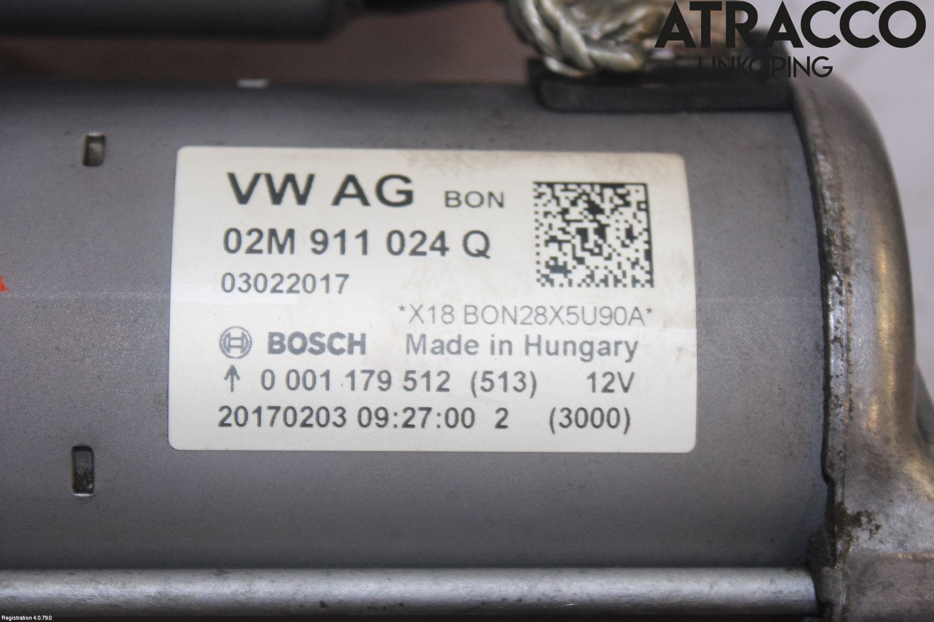 Volkswagen VW POLO 10-17 Startmotor