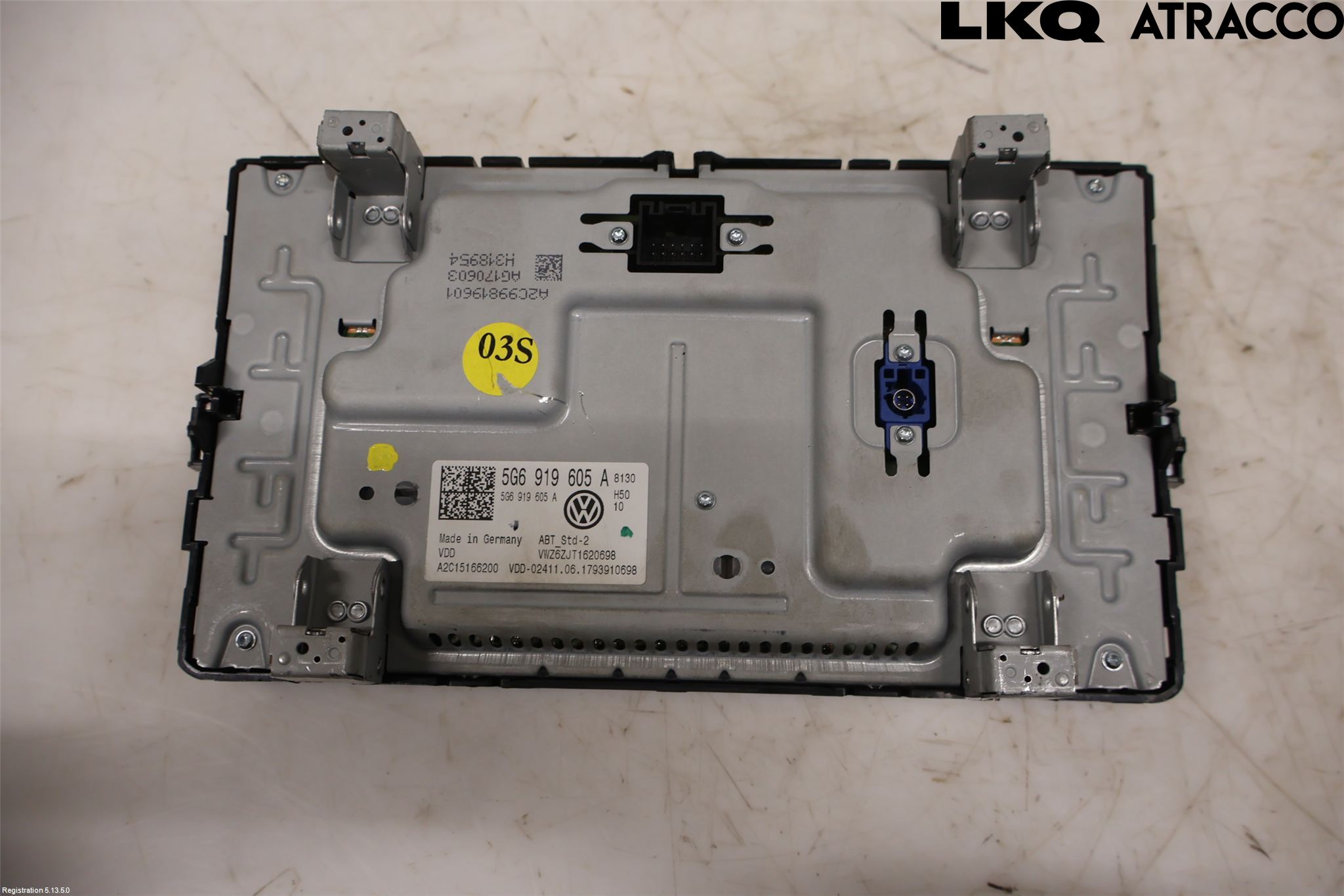 Volkswagen VW PASSAT 15-19 Multifunktionsdisplay