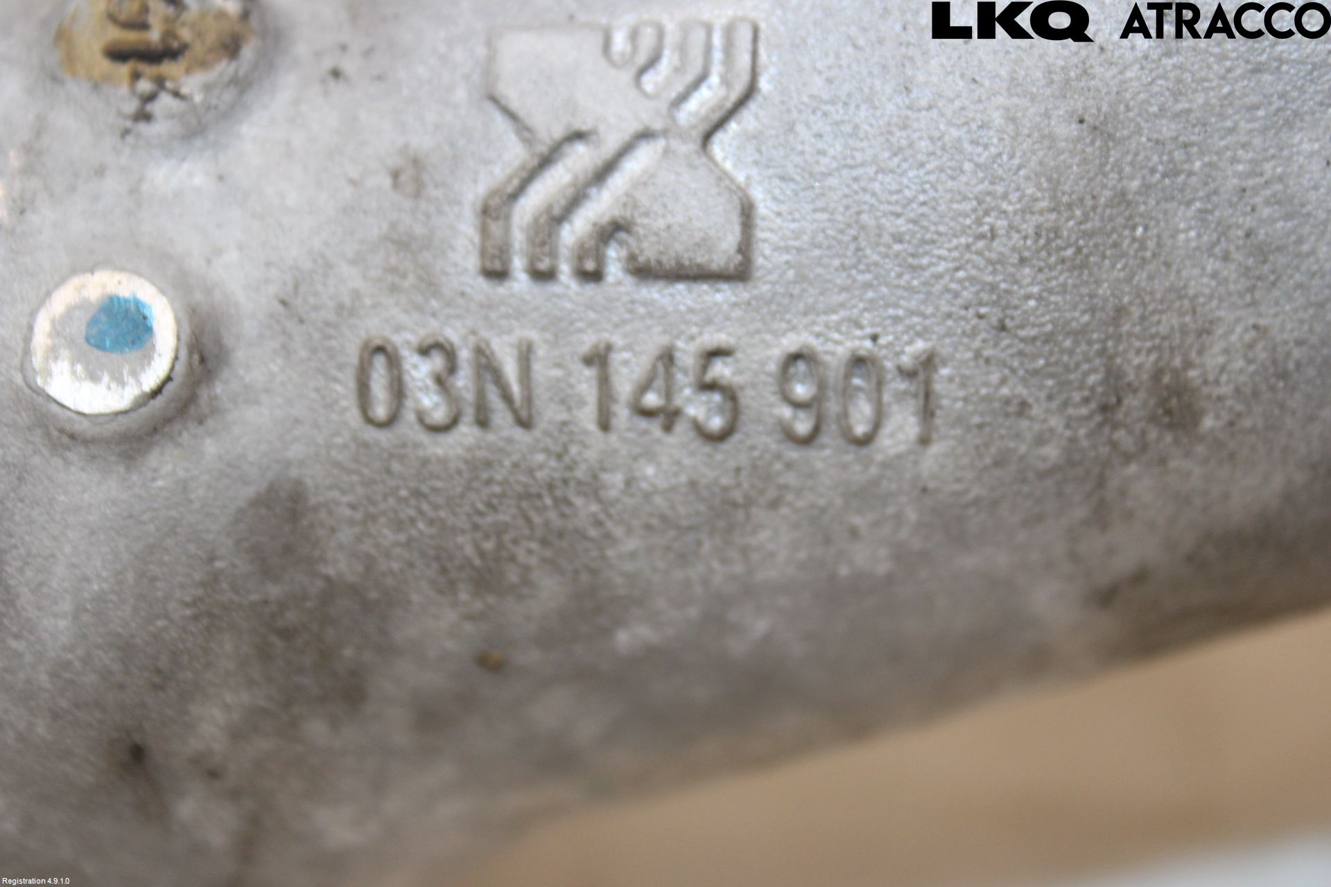 Volkswagen VW PASSAT 15-19 Laddluft-Intercoolerrör