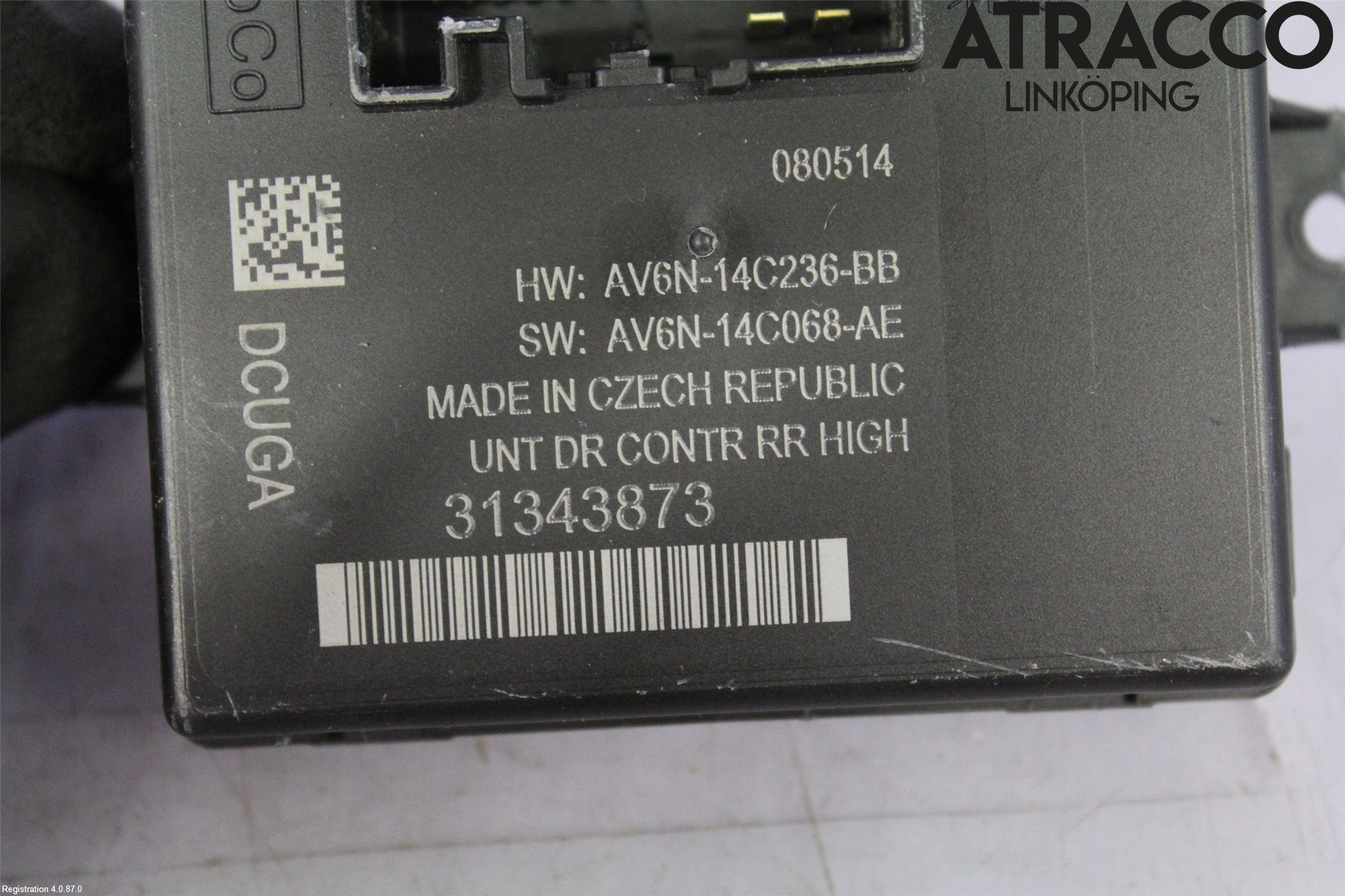 Volvo V40 12-19 Styrenhet Dörr