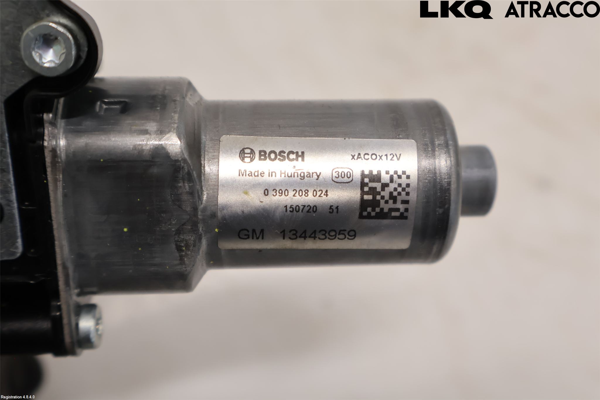 Opel ADAM 13-20 Torkarmotor Baklucka