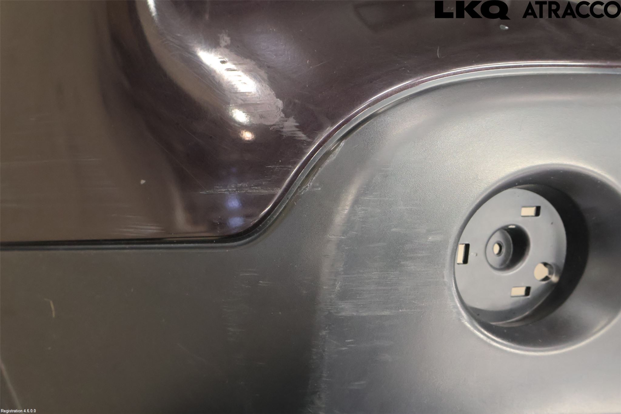 Nissan QASHQAI 10-14 Stötfångarbeklädnad Bak