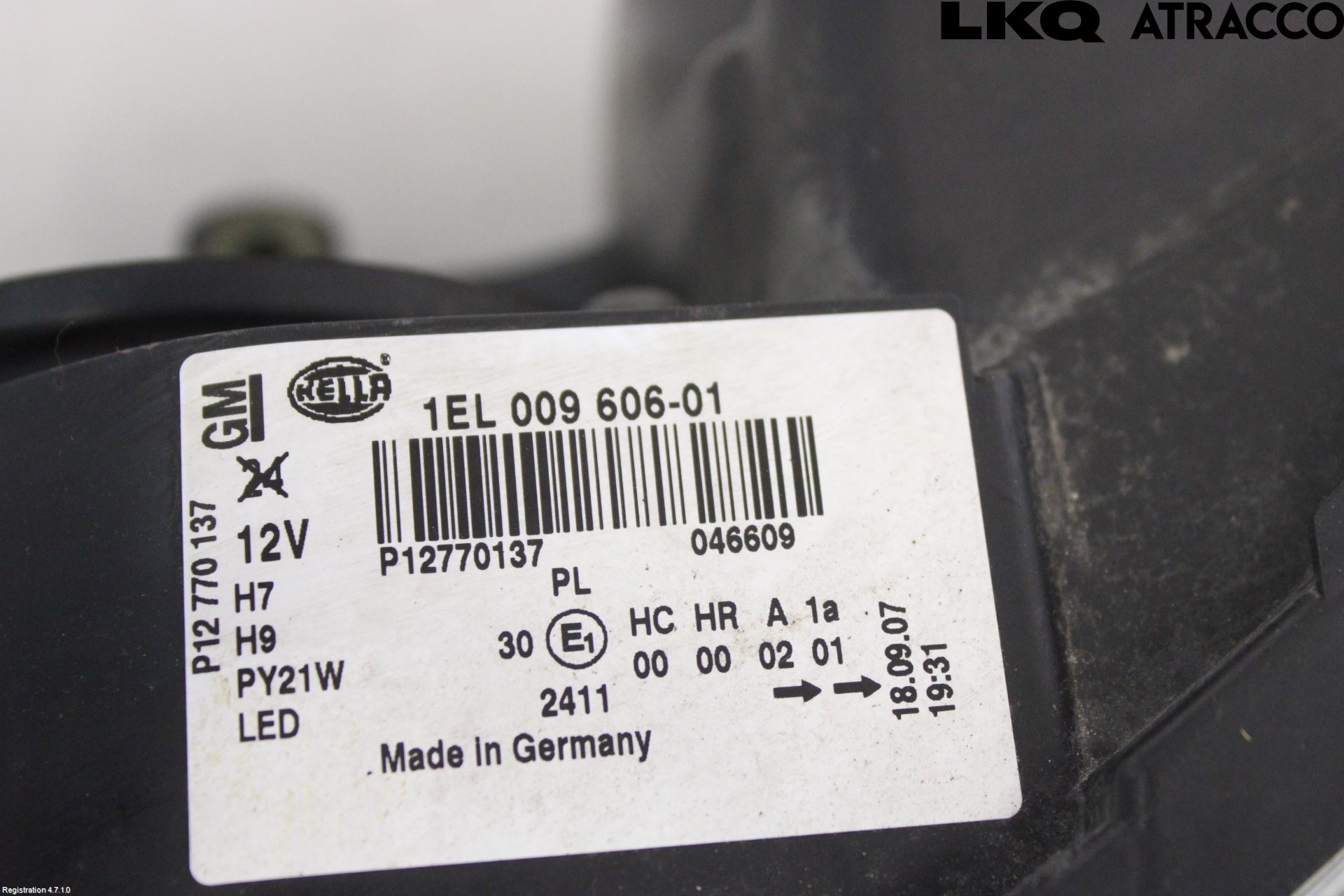 Saab 9-3 VER2/VER3 08-15 Strålkastare Vänster