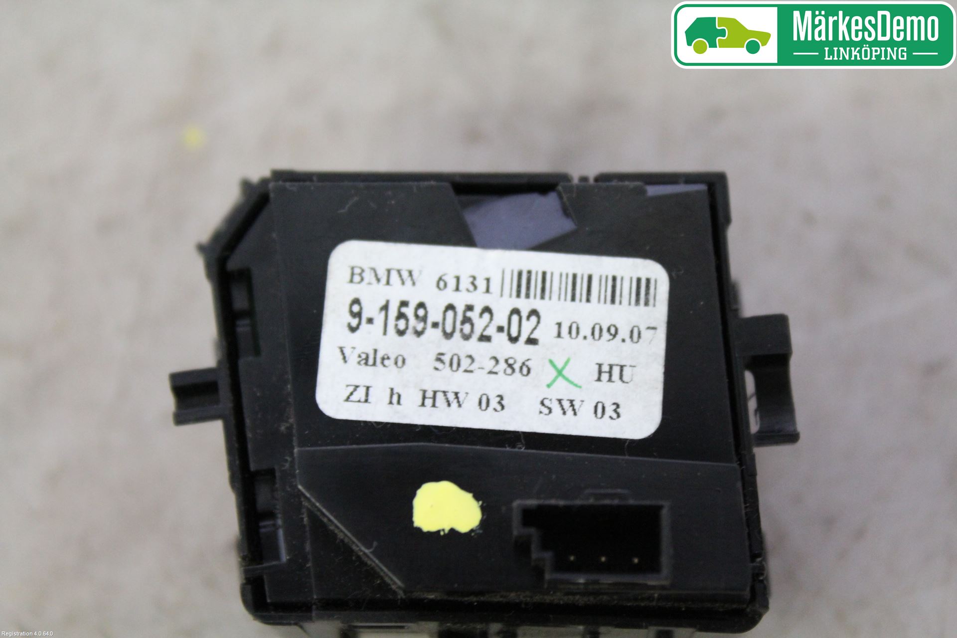 BMW 5 E60/61 Sed/Tou 02-10 Strömställare Stolvärme