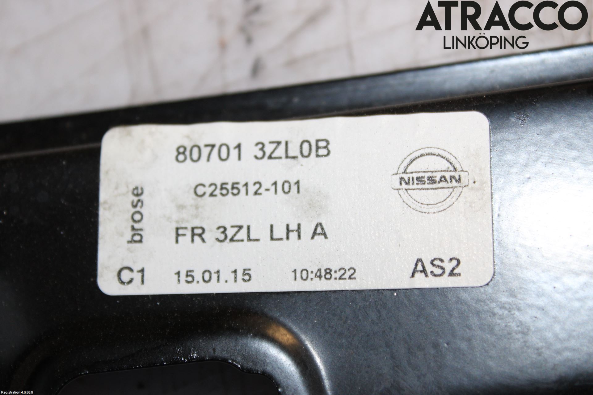 Nissan PULSAR Fönsterhiss El Kompl