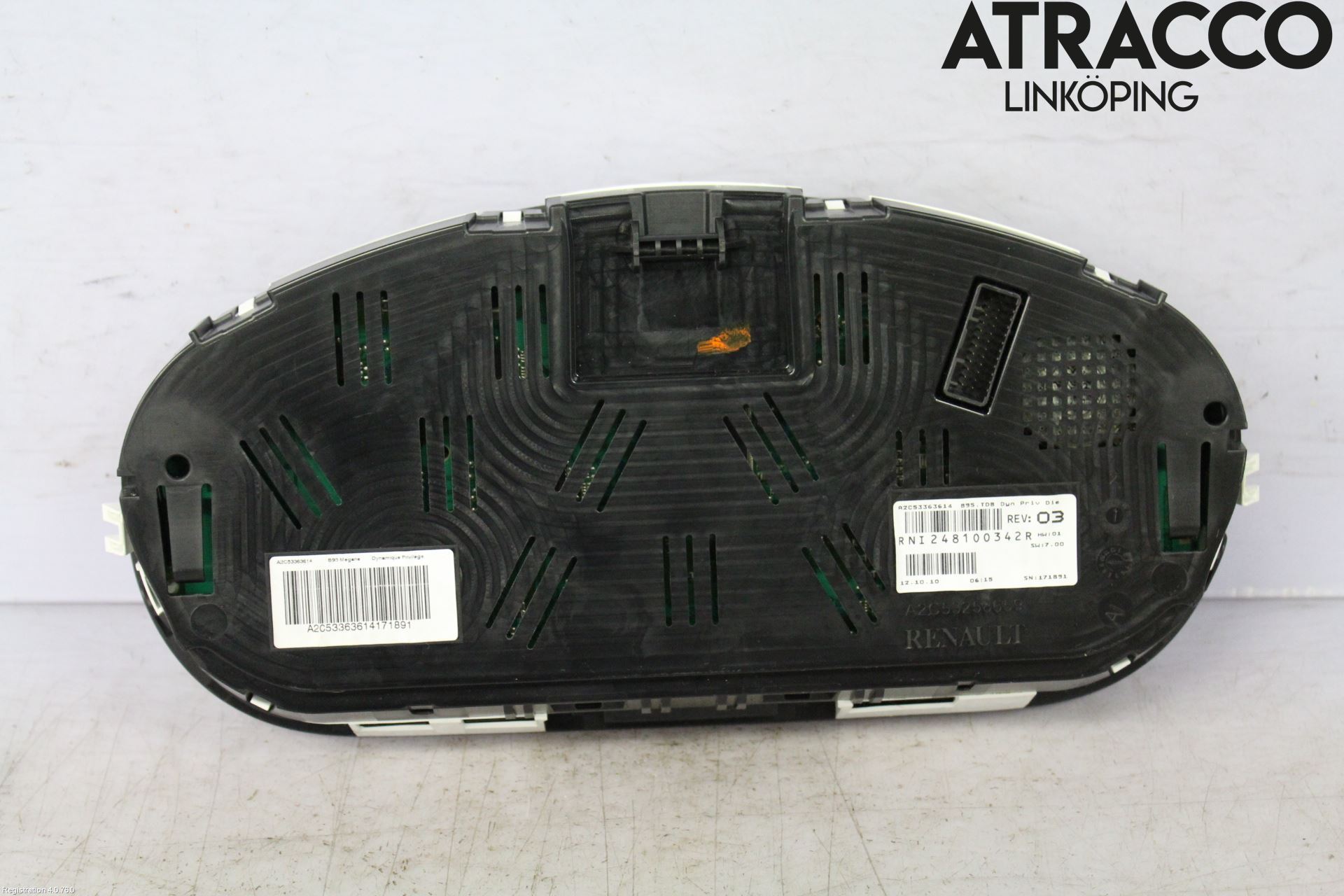 Renault MEGANE III 09-15 Instrument Komb