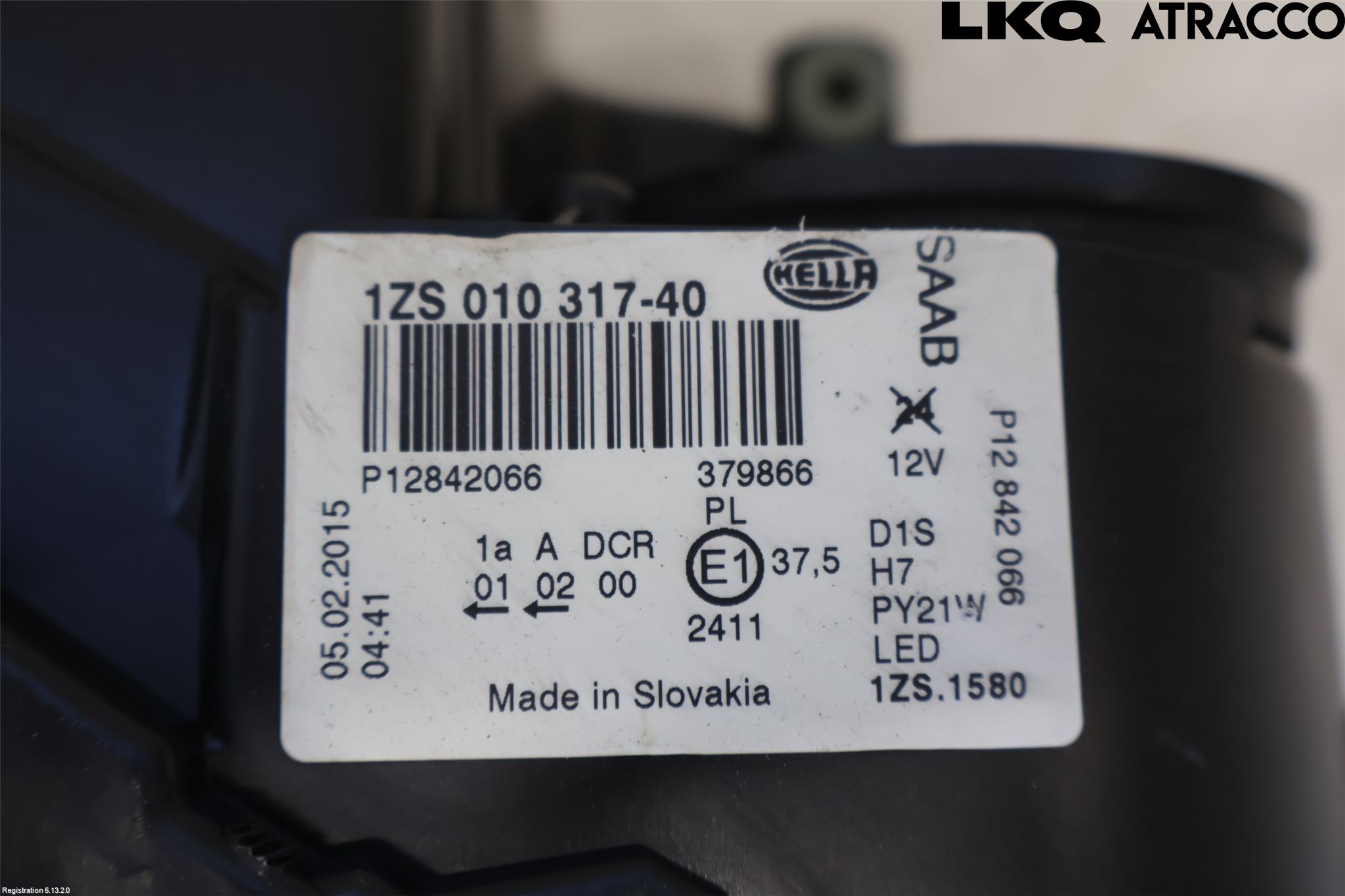 Saab 9-3 VER2/VER3 08-15 Strålkastare Höger