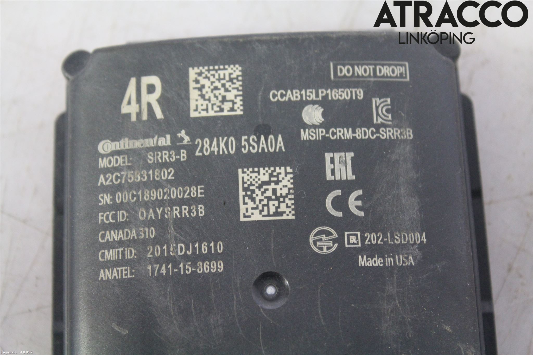 Nissan LEAF 18- Sensor Aktivt Kollisionsskydd