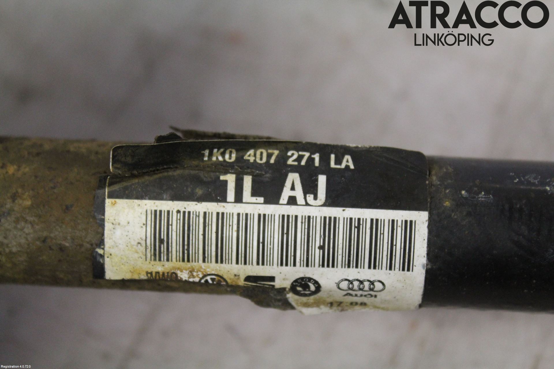 Skoda OCTAVIA (1Z) 05-13 Drivaxel Fram Vänster