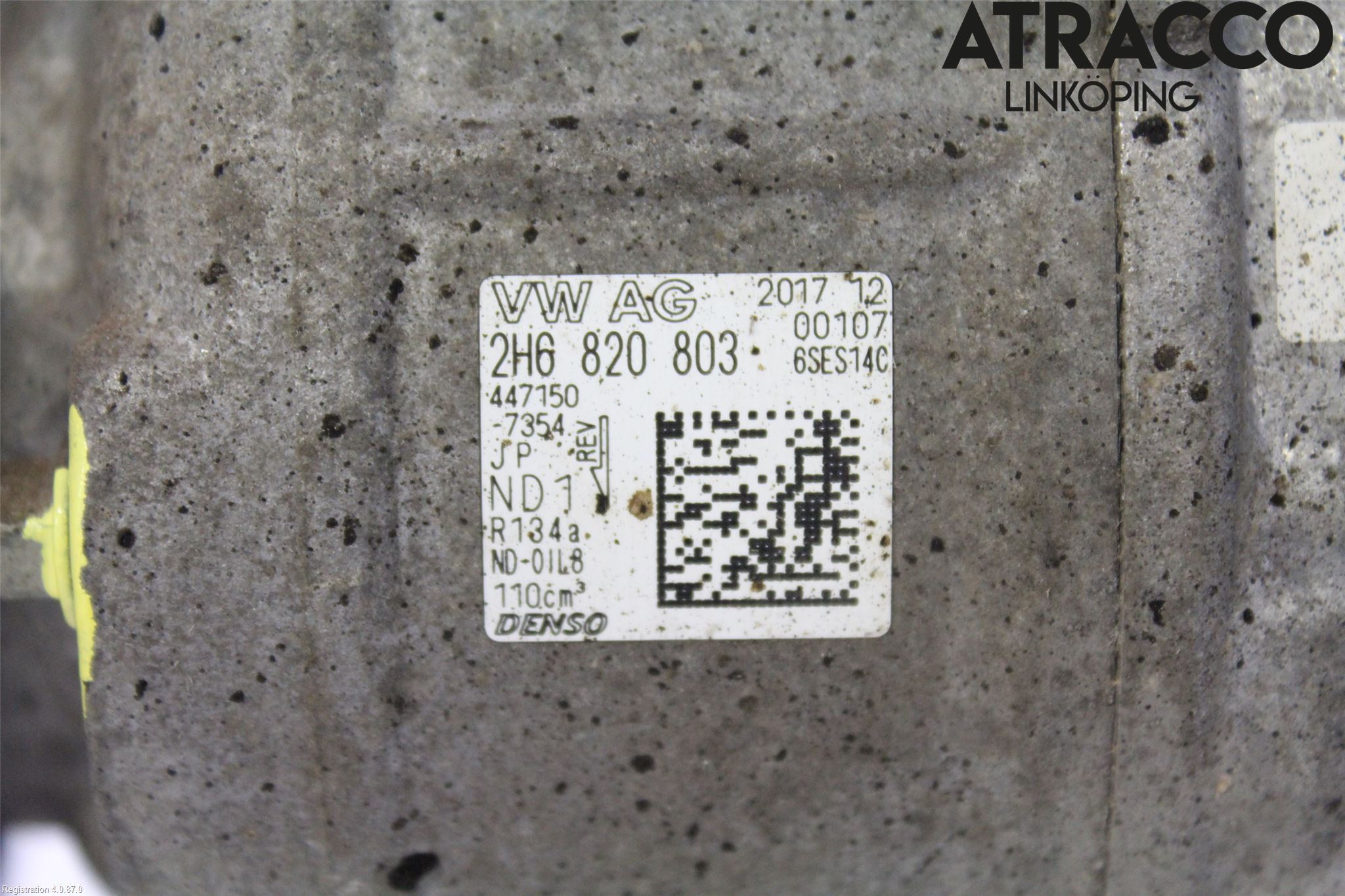 Volkswagen VW AMAROK 2H 10-22 Ac Kompressor