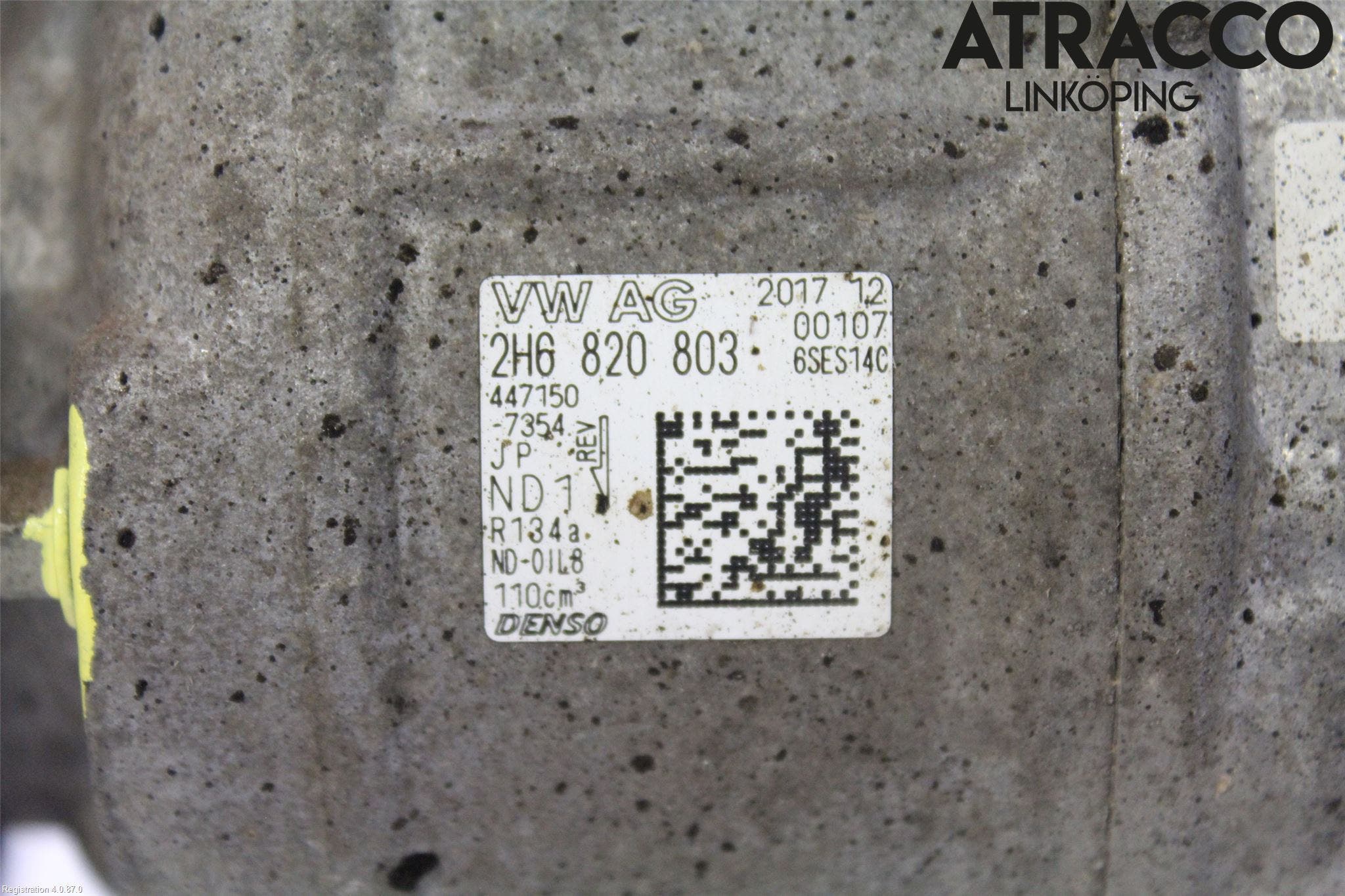 Volkswagen VW AMAROK 2H 10-22 Ac Kompressor