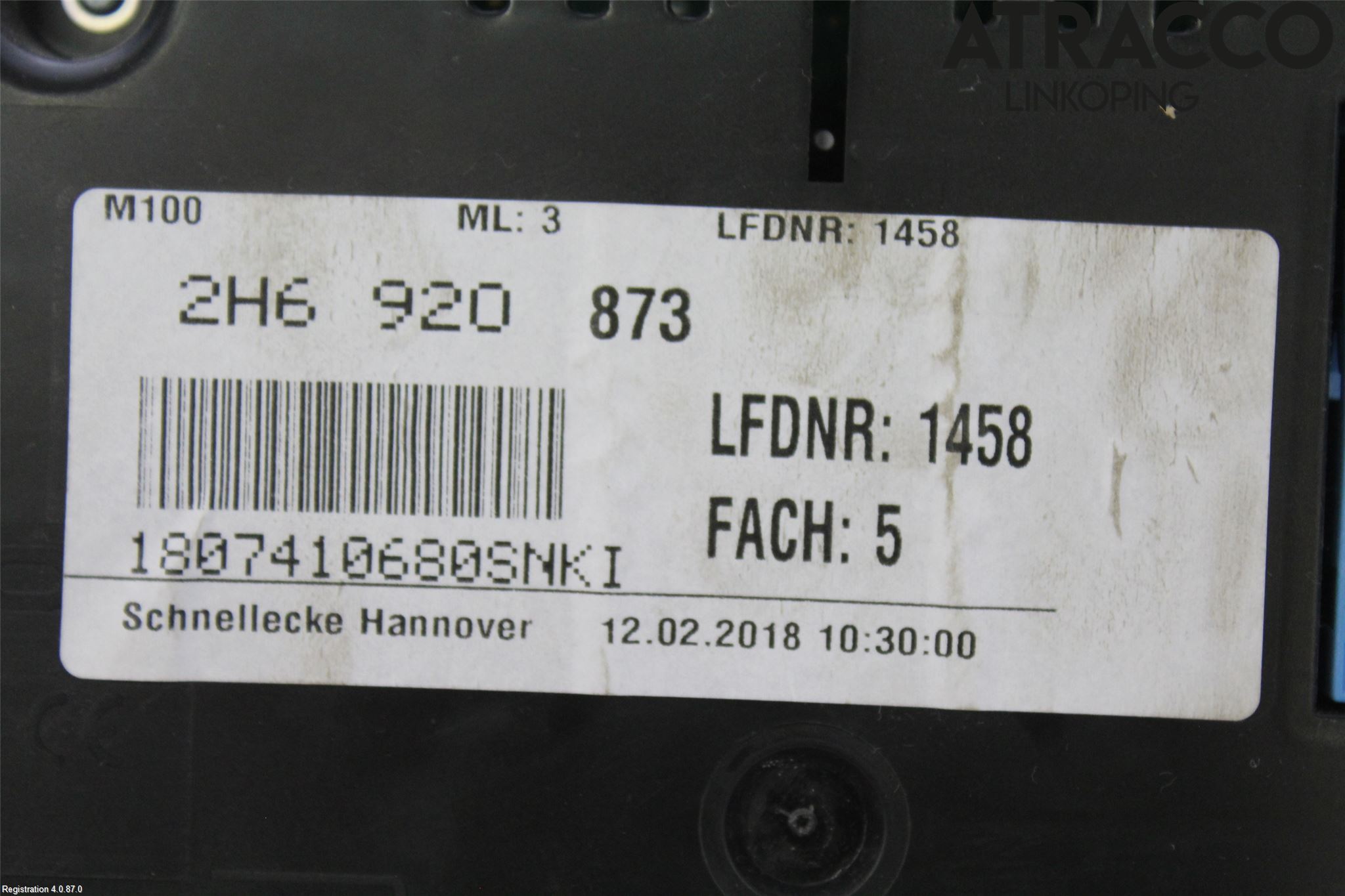 Volkswagen VW AMAROK 2H 10-22 Instrument Komb