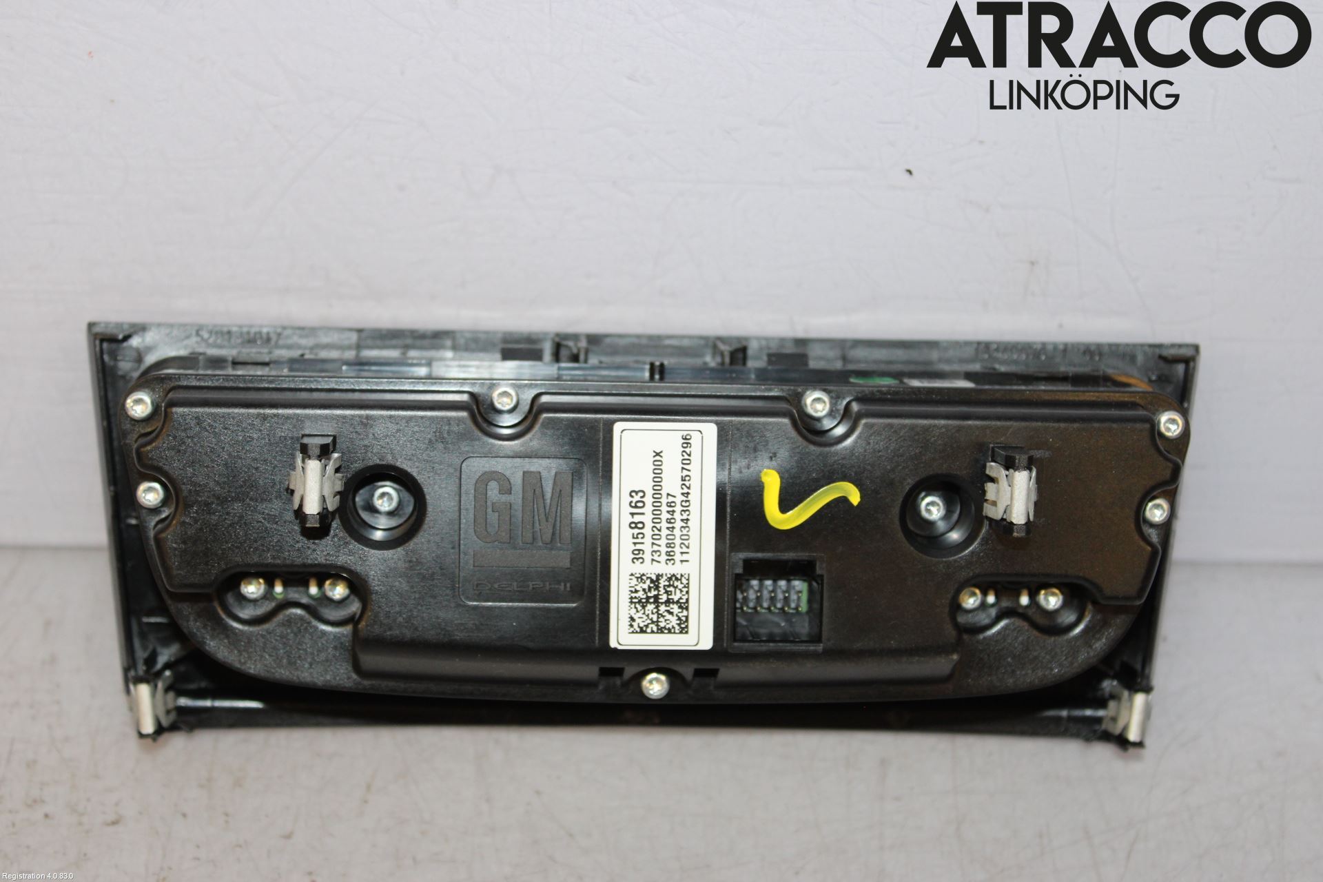 Opel ASTRA K 16-22 Ac Styrenhet Ac Manöveren