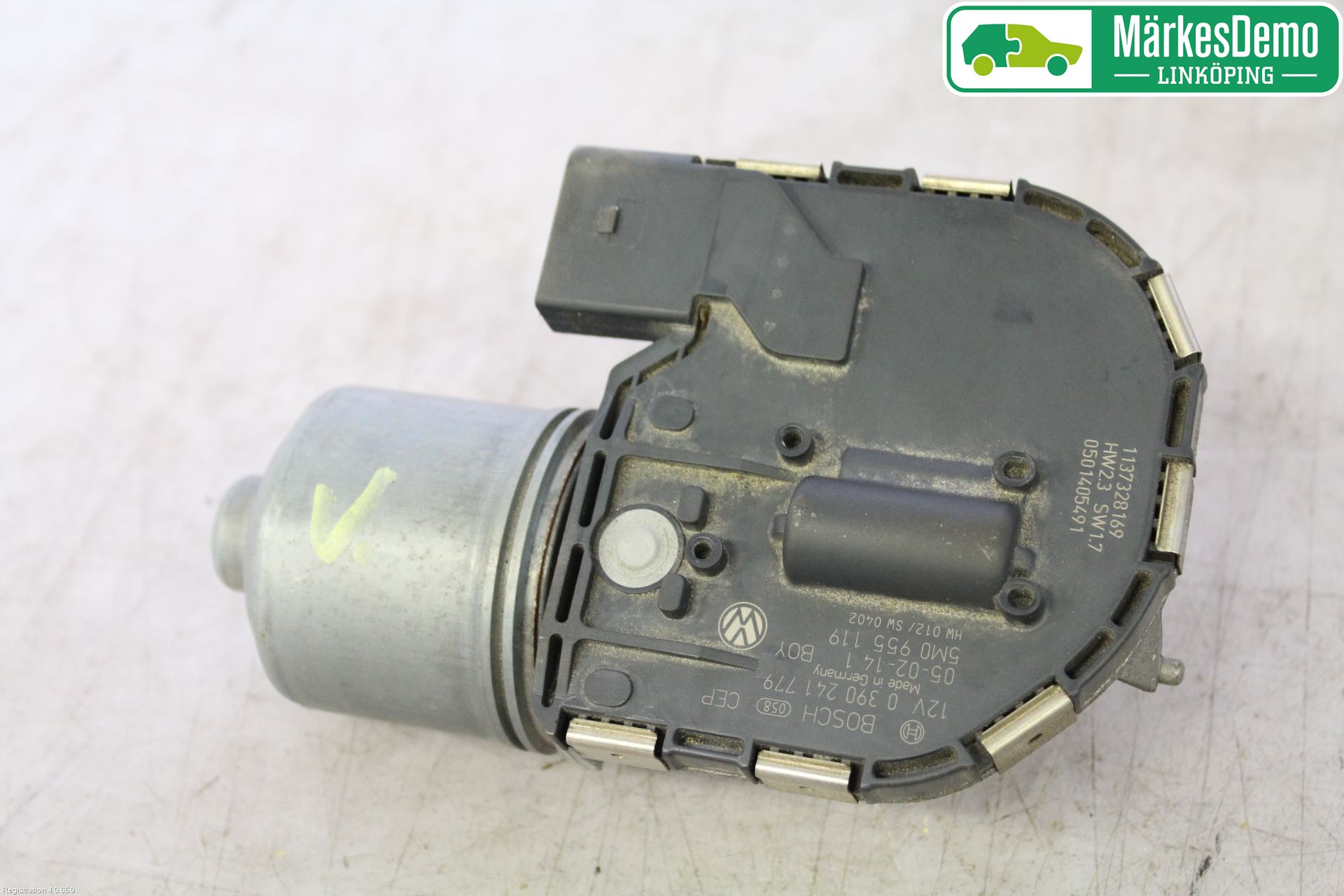 Volkswagen VW GOLF PLUS/CROSS GOLF 04-14 Torkarmotor Vindruta