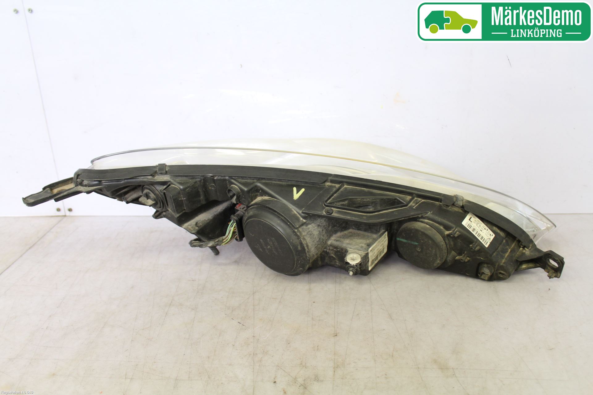 Peugeot 407 Strålkastare Vänster