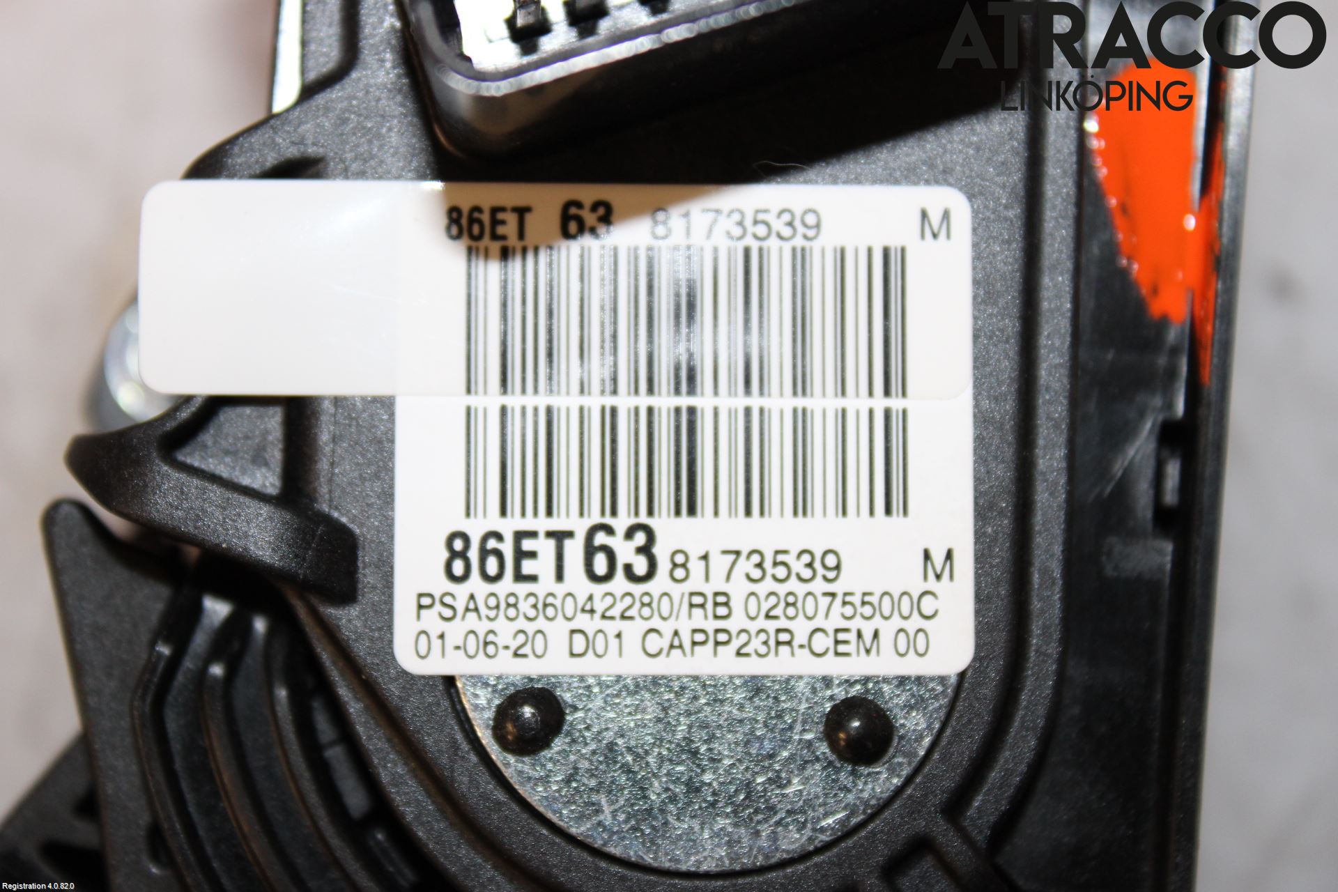 Peugeot PARTNER/E-PARTNER 19- Gaspedal