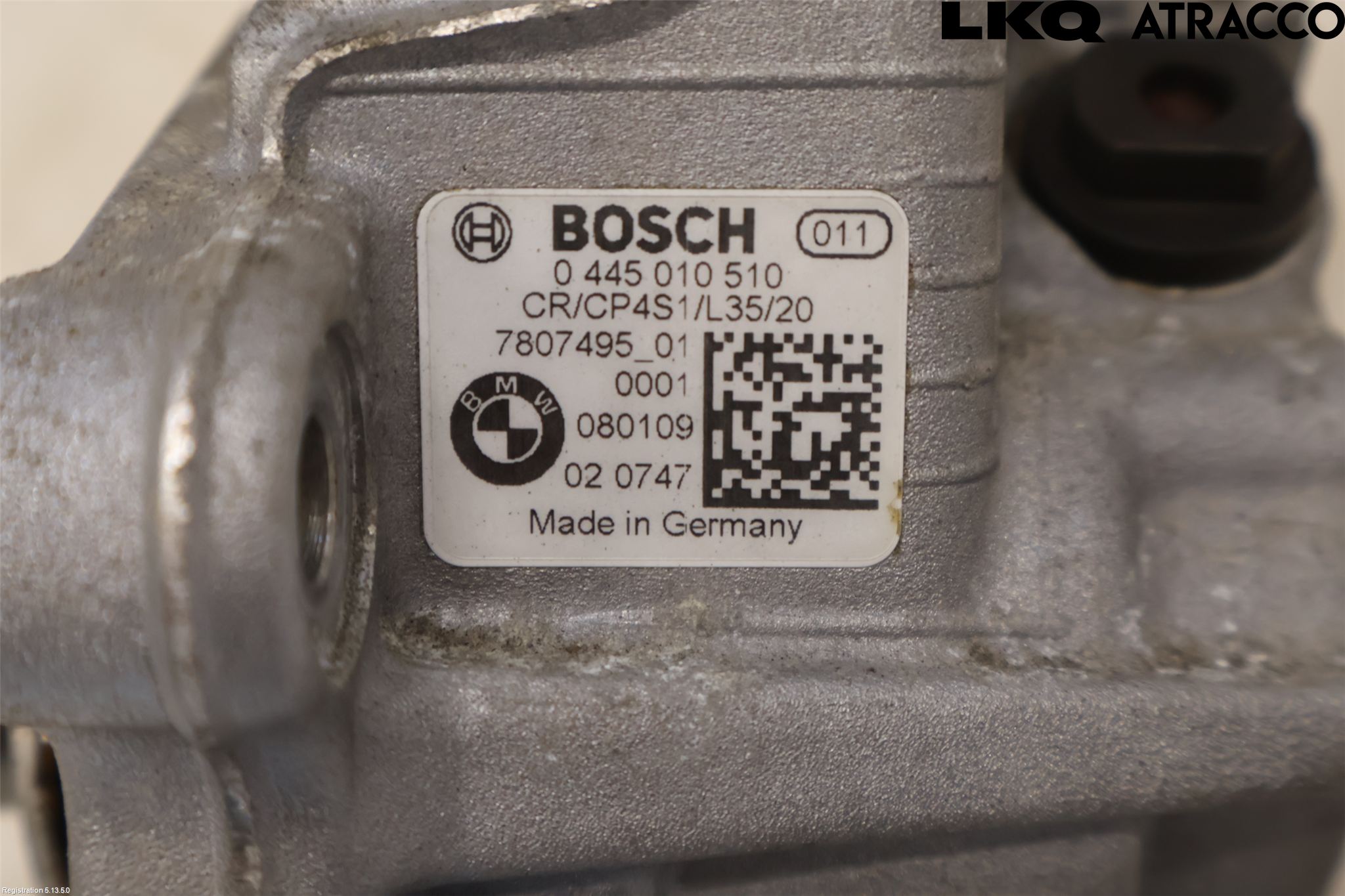BMW 5 E60/61 Sed/Tou 02-10 Bränsle Insppump Diesel