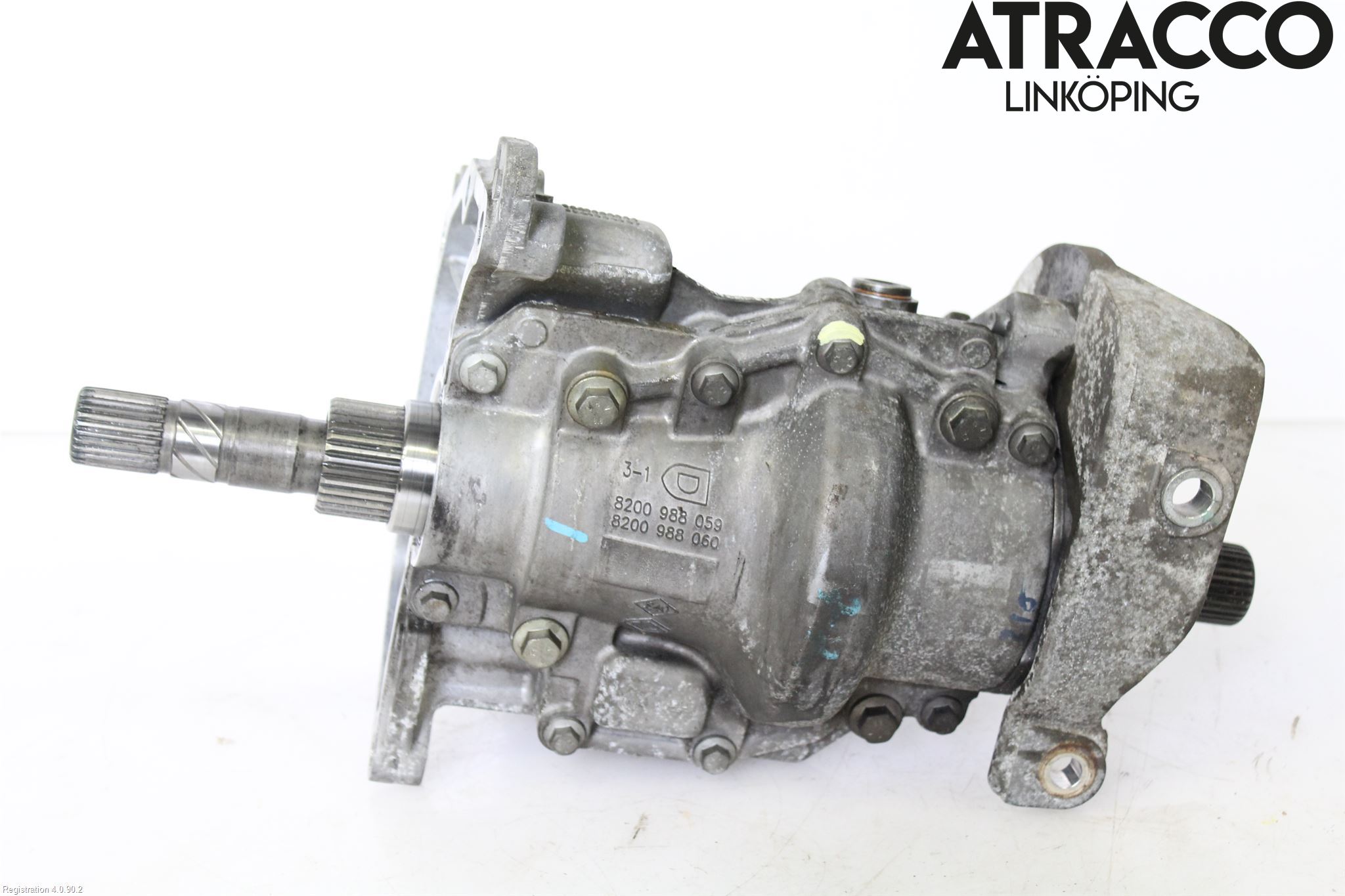 Dacia DUSTER 10-17 Växel Fördelningslåda