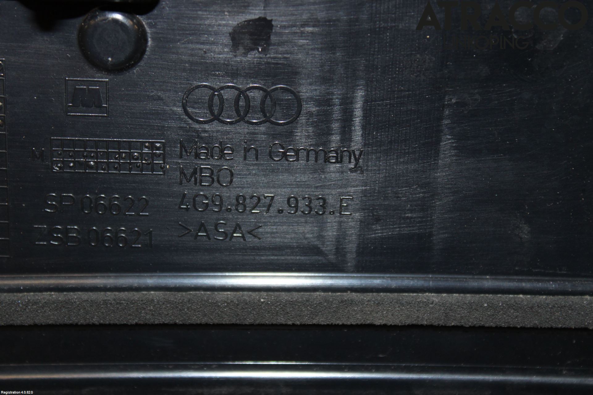 Audi A6 ALLROAD 12-18 Spoiler Baklucka