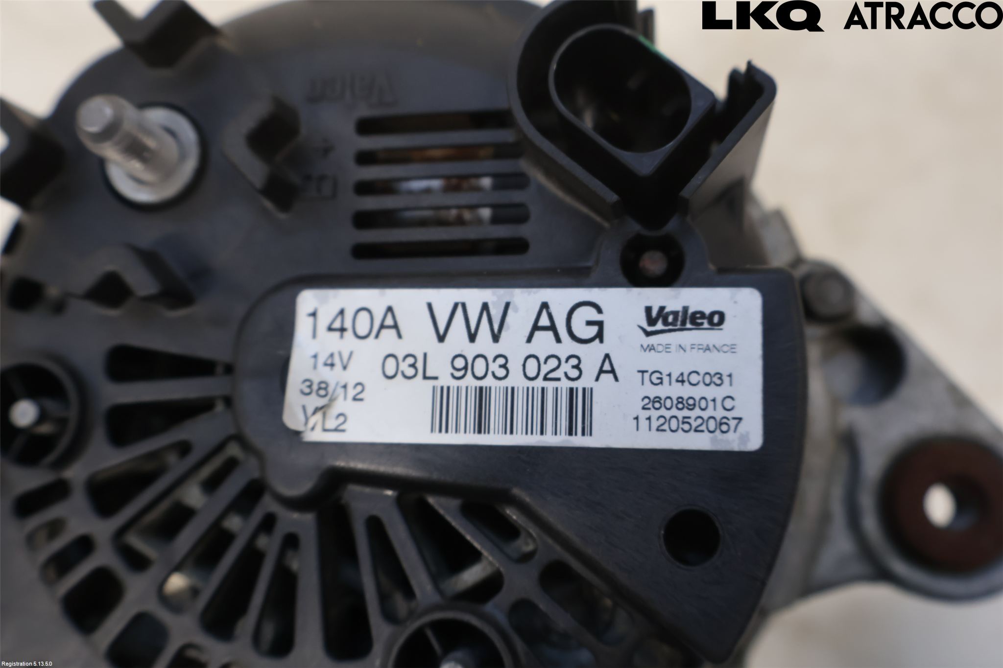 Audi A3/S3 05-13 Generator