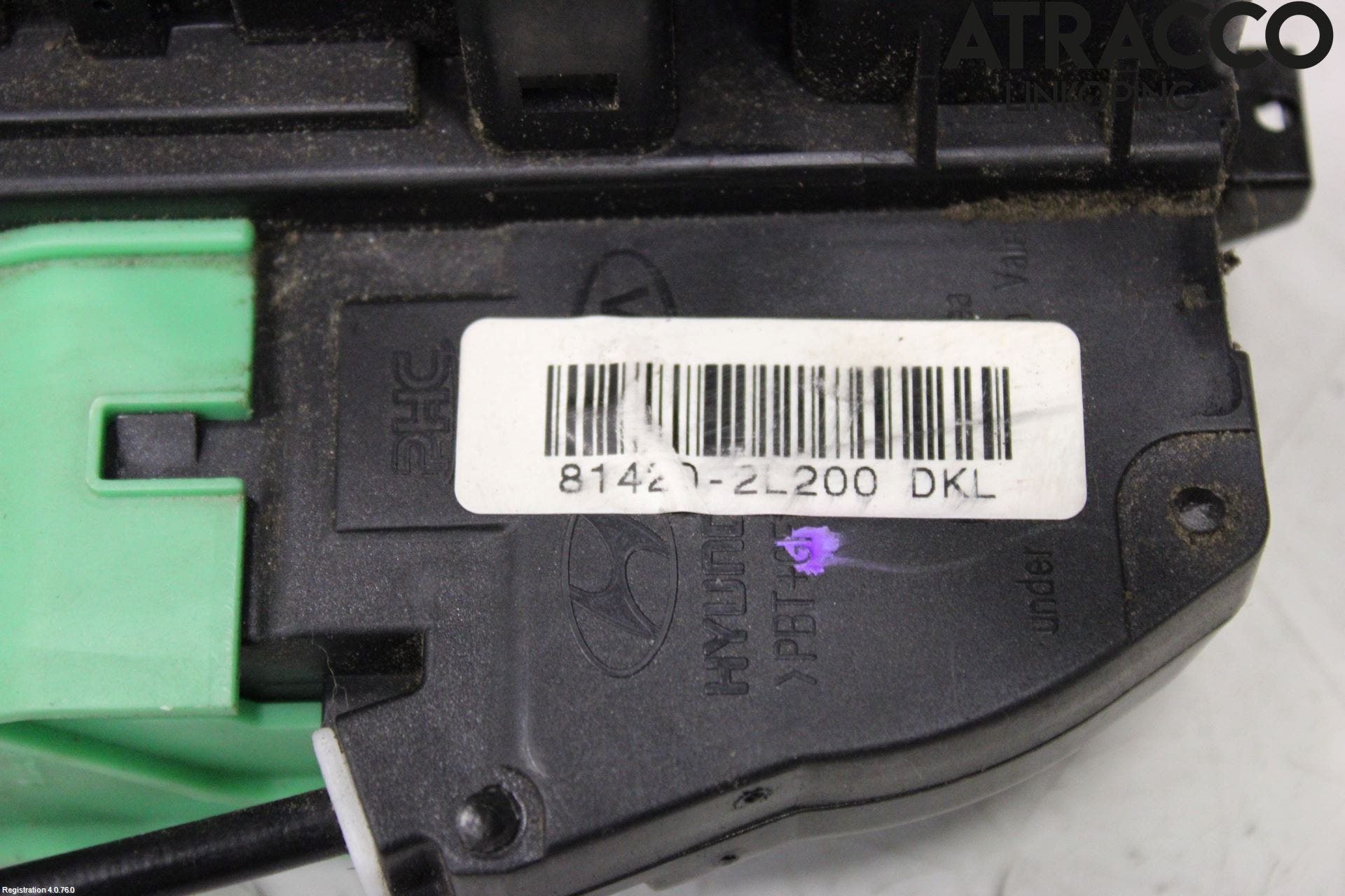 Hyundai i30 FD 07-12 Låskista-Dörrlås