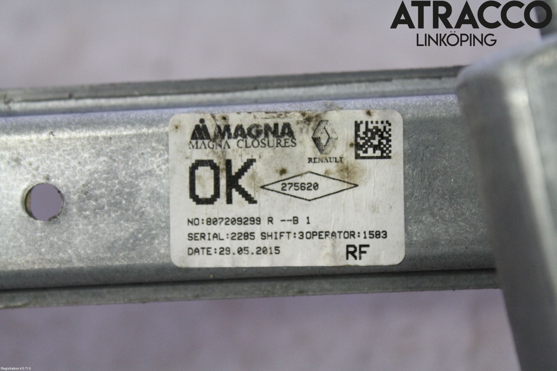 Dacia SANDERO/STEPWAY 13-20 Fönsterhissmotor